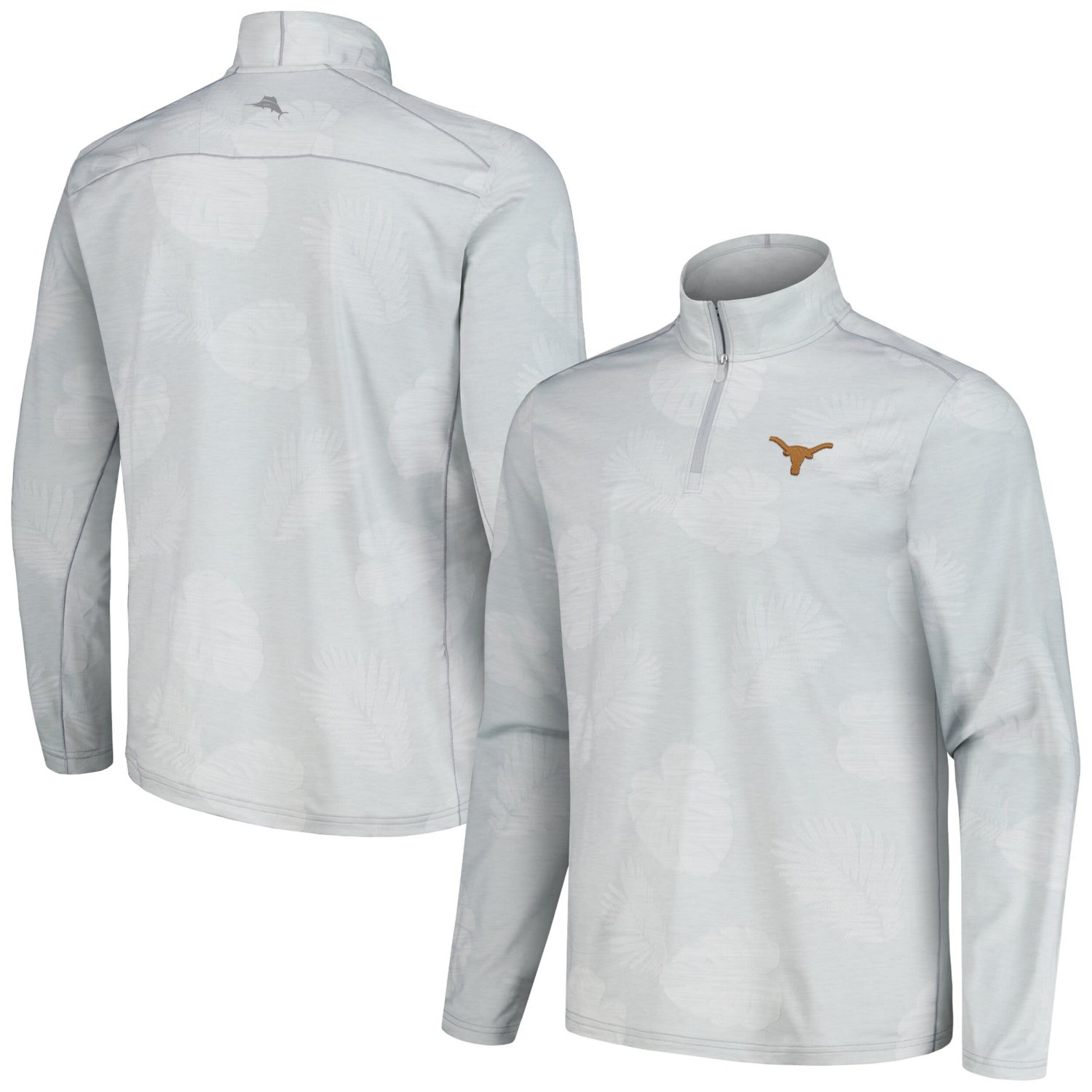 Tommy Bahama Texas Longhorns Delray Frond IslandZone Half-Zip Jacket