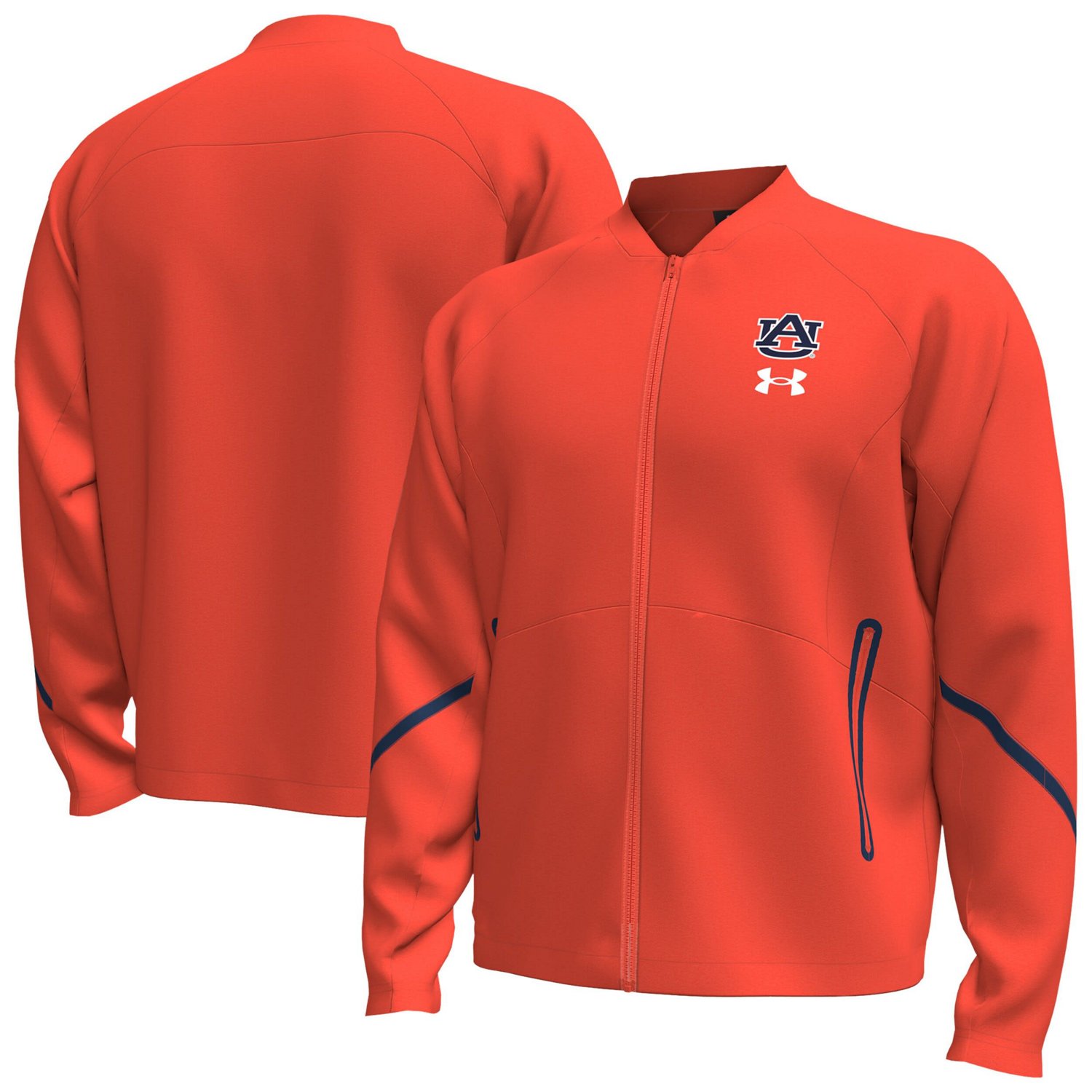 Under Armour Auburn Tigers Unstoppable Full-Zip Bomber Jacket                                                                    - view number 1