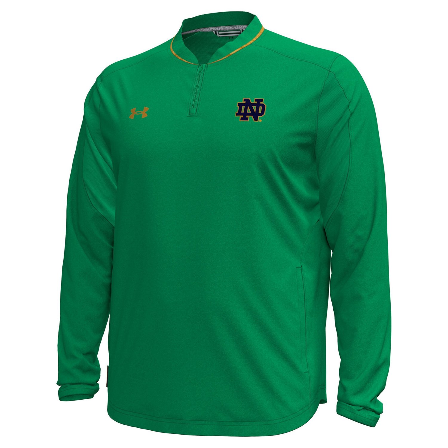 Under Armour Notre Dame Fighting Irish Motivate Long Sleeve Quarter-Zip Jacket - view number 2