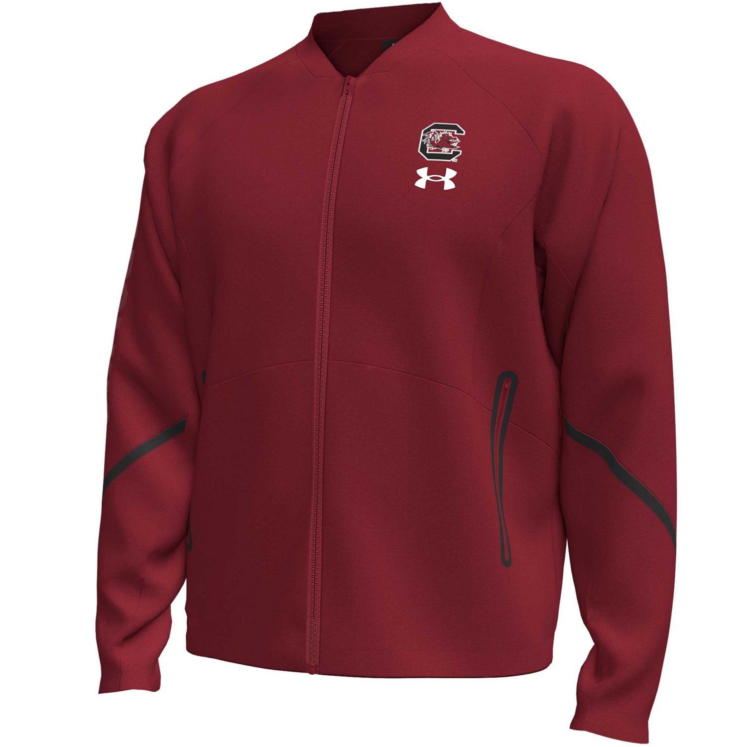 Under Armour South Carolina Gamecocks Unstoppable Full-Zip Bomber Jacket                                                         - view number 2