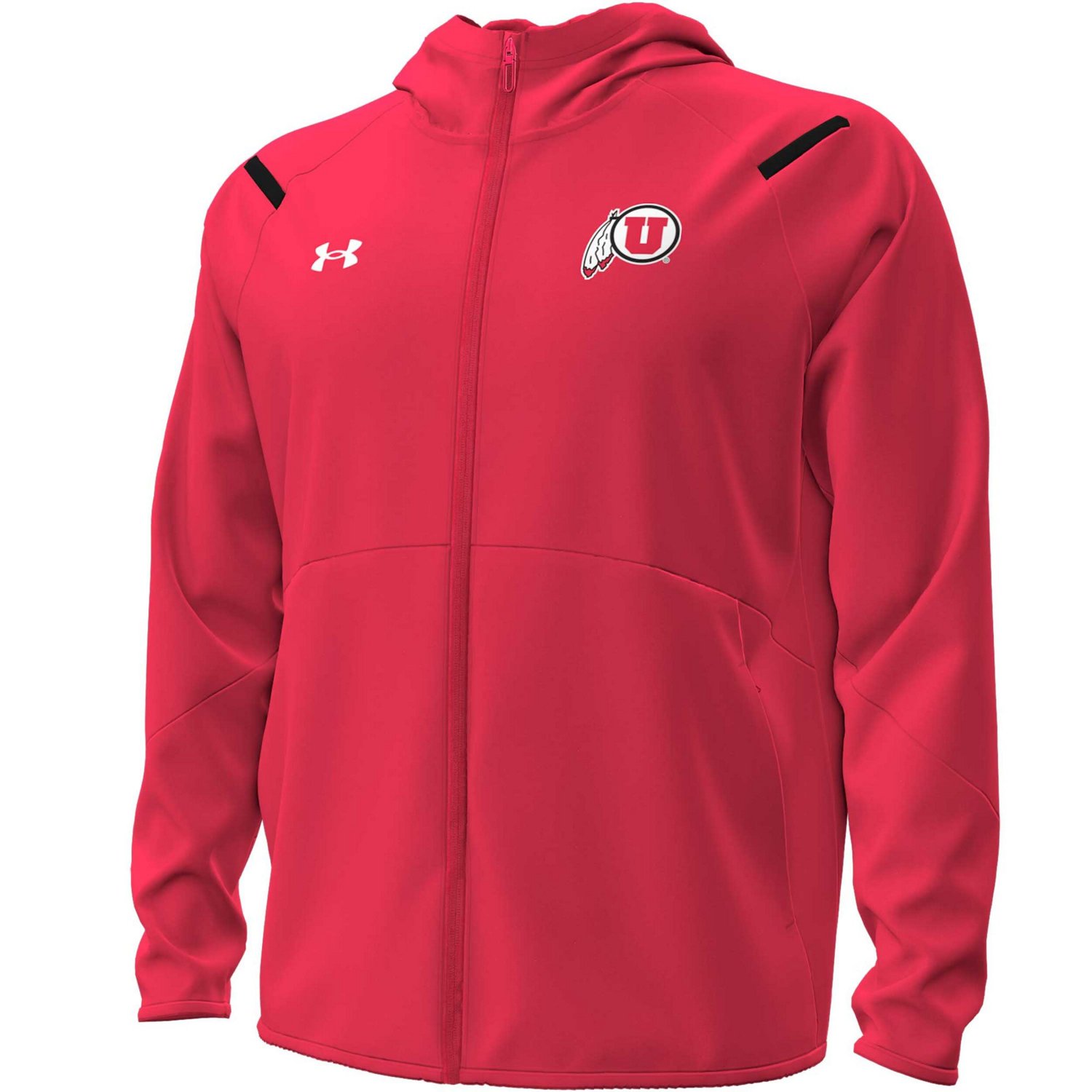 Under Armour Utah Utes Unstoppable Performance Fleece Hoodie Half-Zip Jacket - view number 2