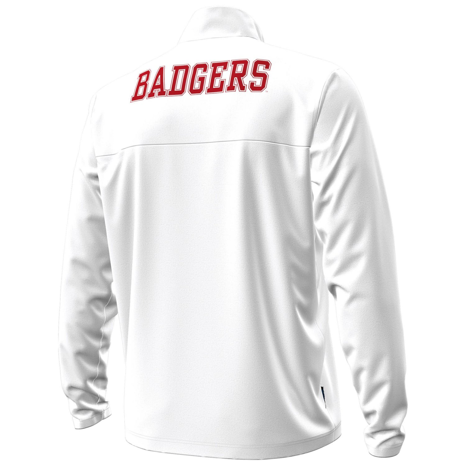 Under Armour Wisconsin Badgers 1980 Throwback Game Quarter-Zip Sweatshirt - view number 3