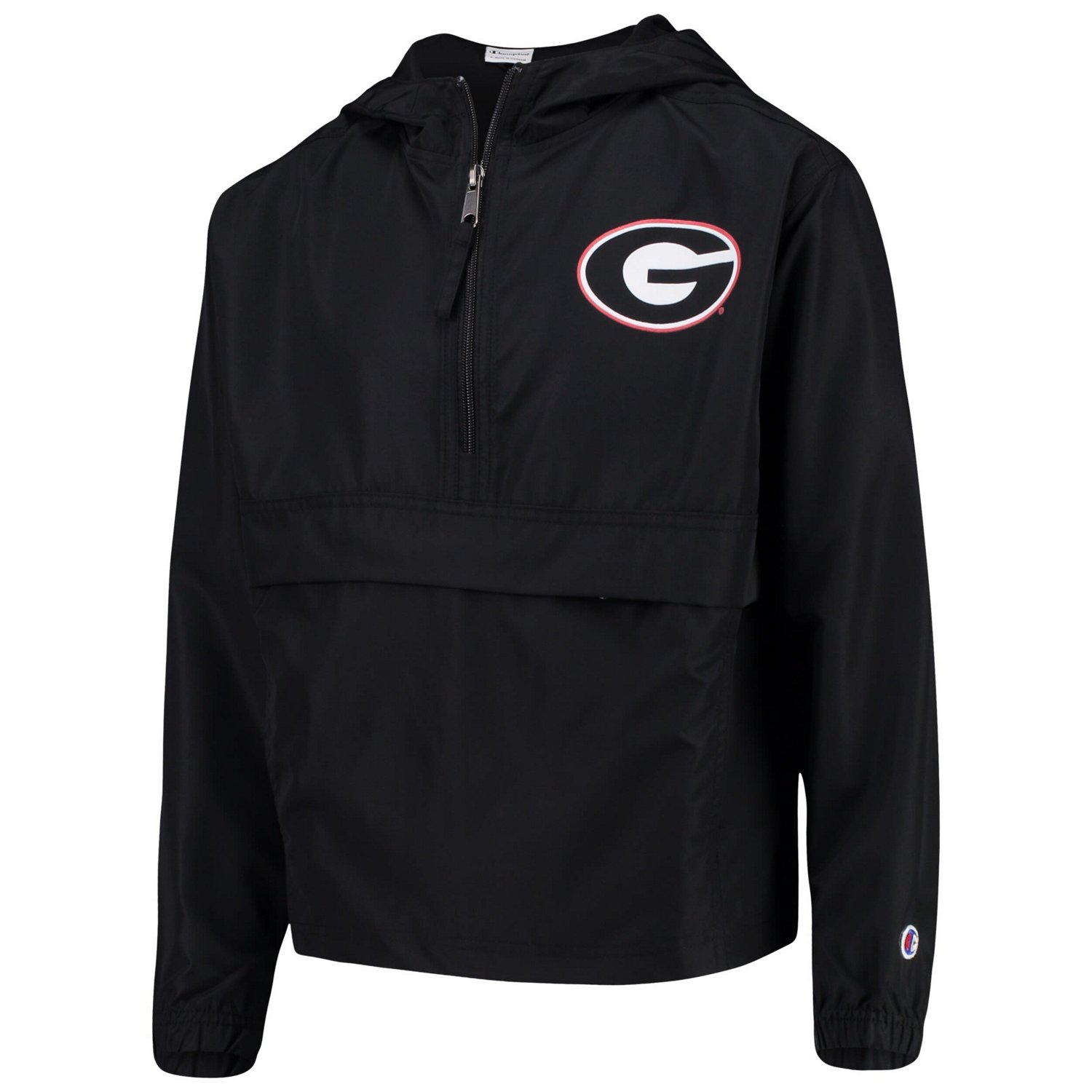 Youth Champion Georgia Bulldogs Pack  Go Windbreaker Jacket - view number 2
