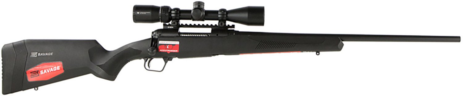 Savage Arms 110 Apex Hunter XP .243 Winchester Bolt Action Rifle with 3 - 9 x 40 mm Vortex Crossfire II Riflescope