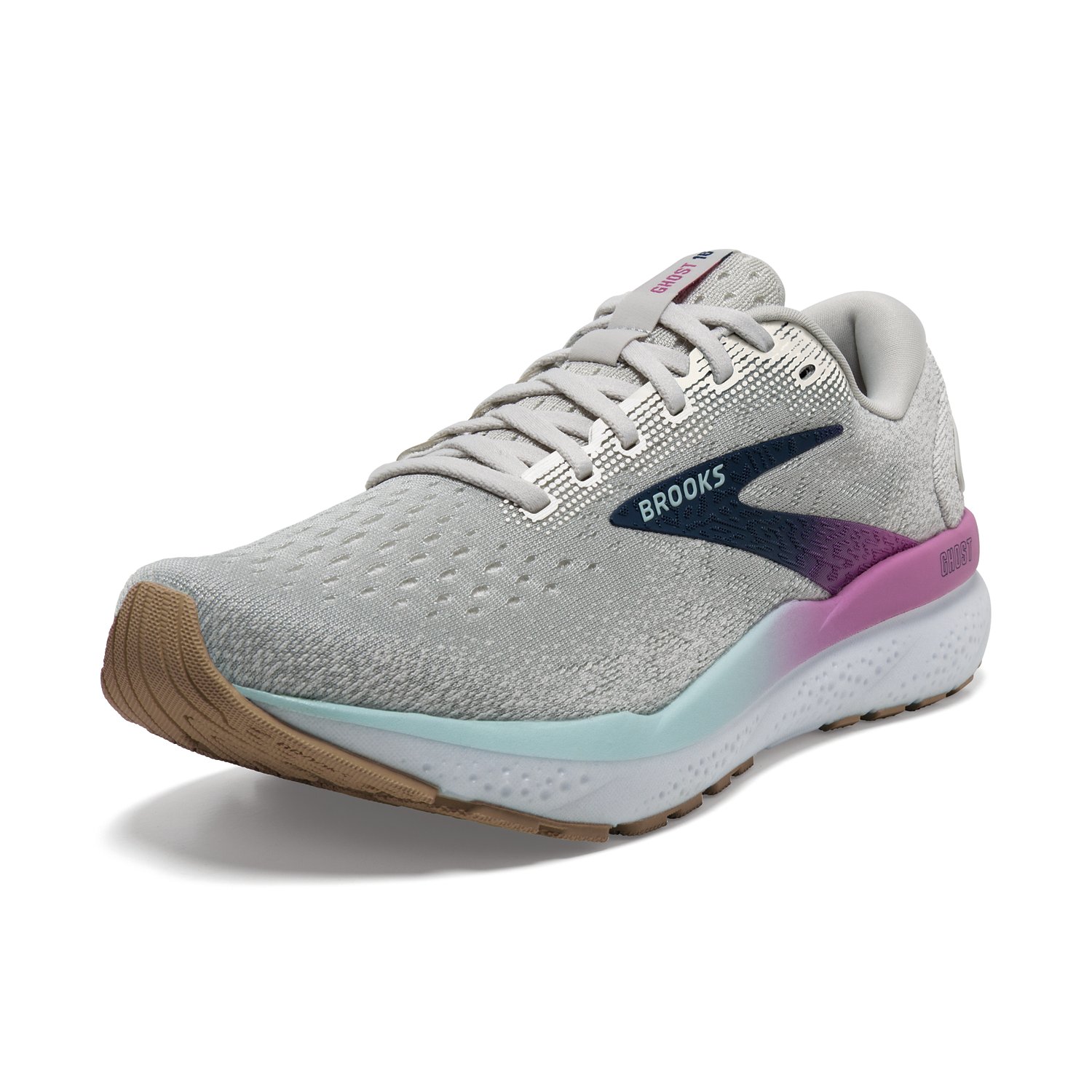 Brooks Women s Ghost 16 Running Shoes Free Shipping at Academy