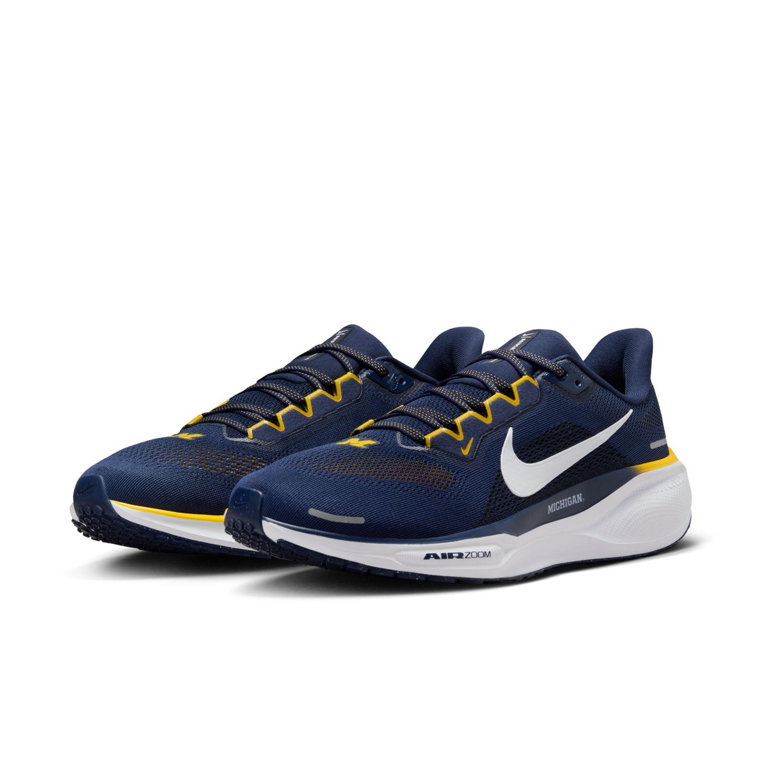 Nike Adult University of Michigan Zoom Pegasus 41 Running Shoes - view number 3