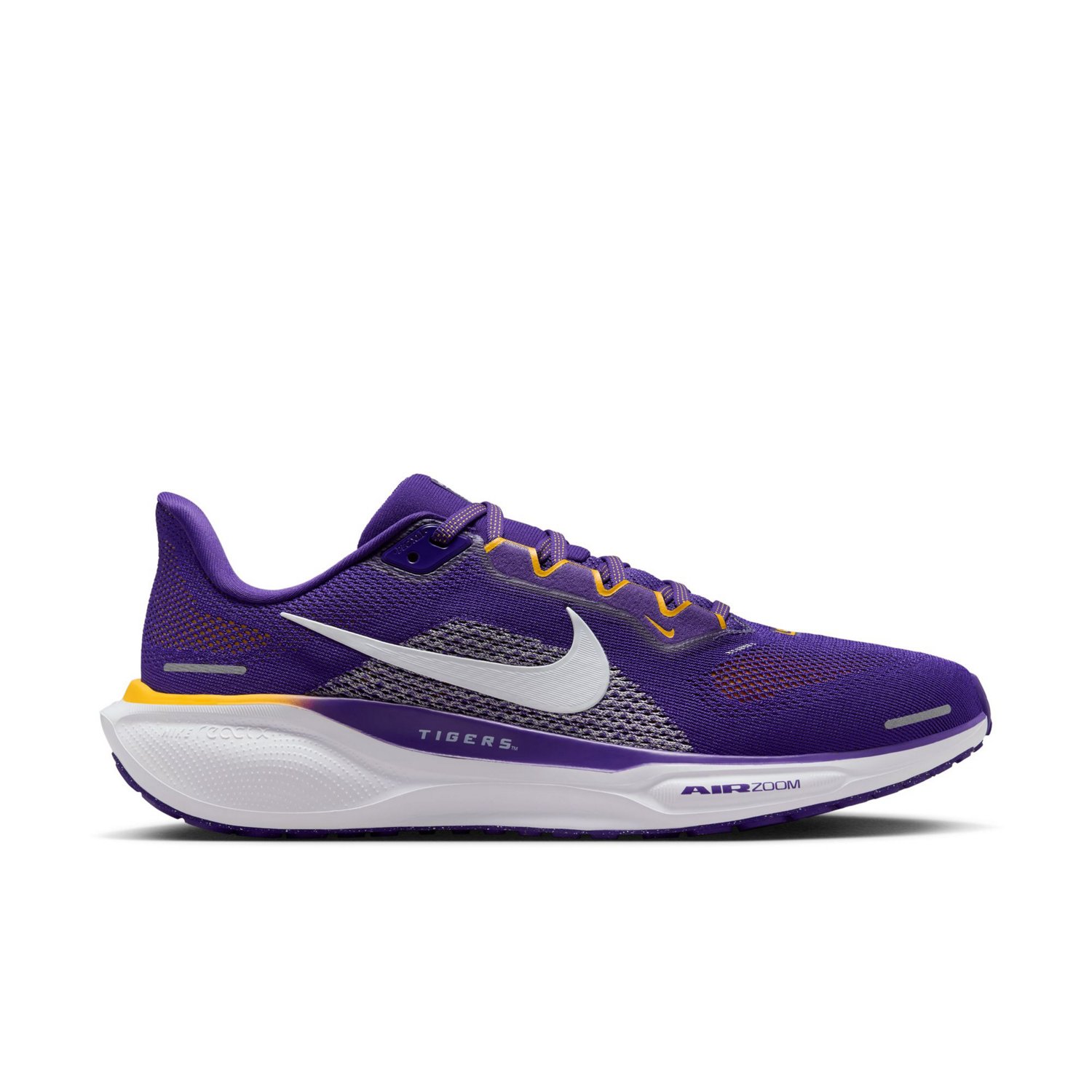 Nike Adults Lousiana State University Zoom Pegasus 41 Running Shoes Academy