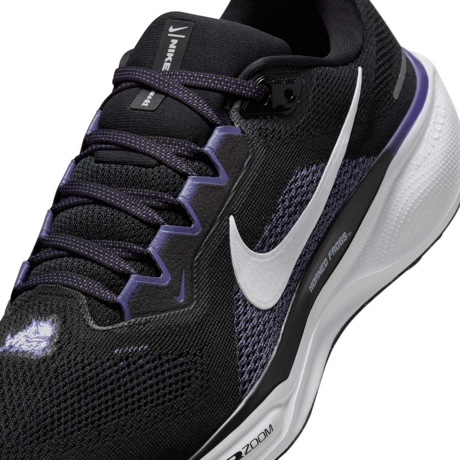 Nike Adults' TCU Zoom Pegasus 41 Running Shoes - view number 7