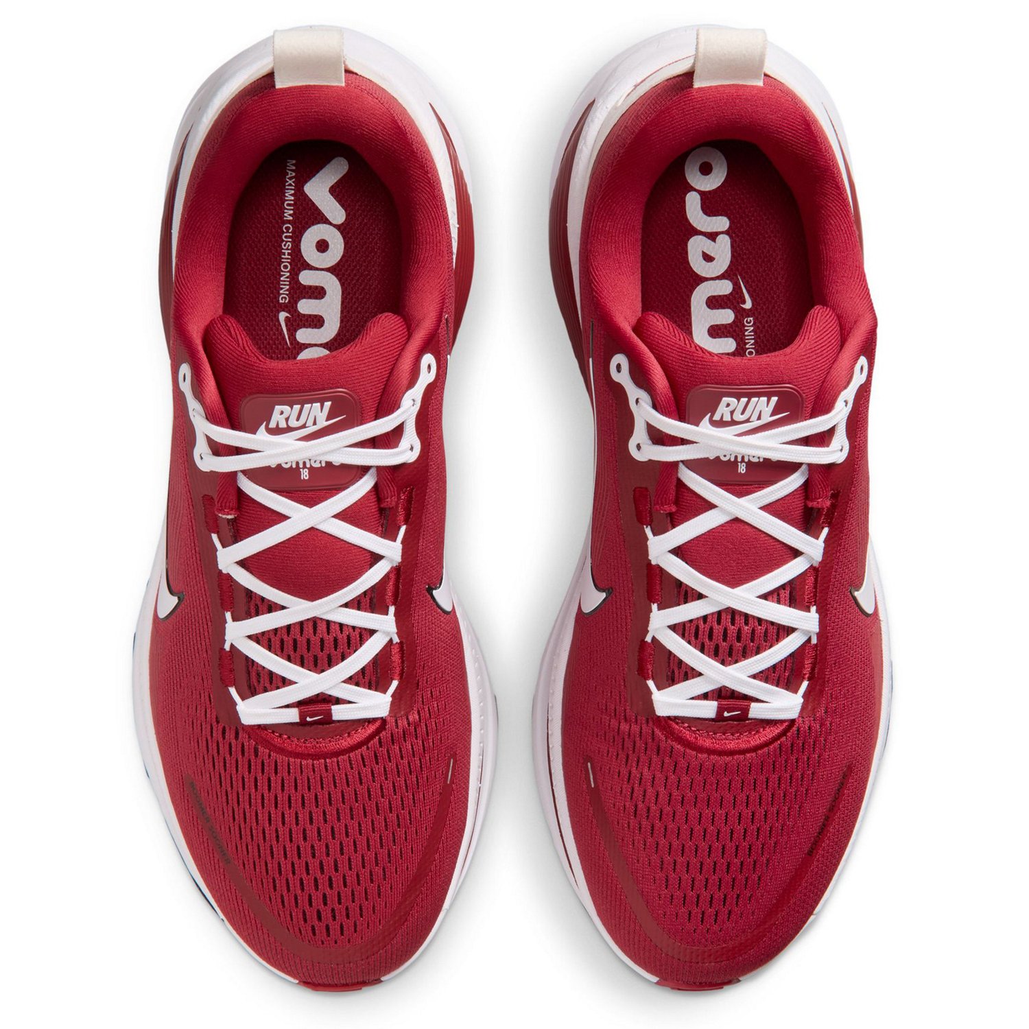 Nike Oklahoma Sooners Vomero 18 Running Shoes - view number 4