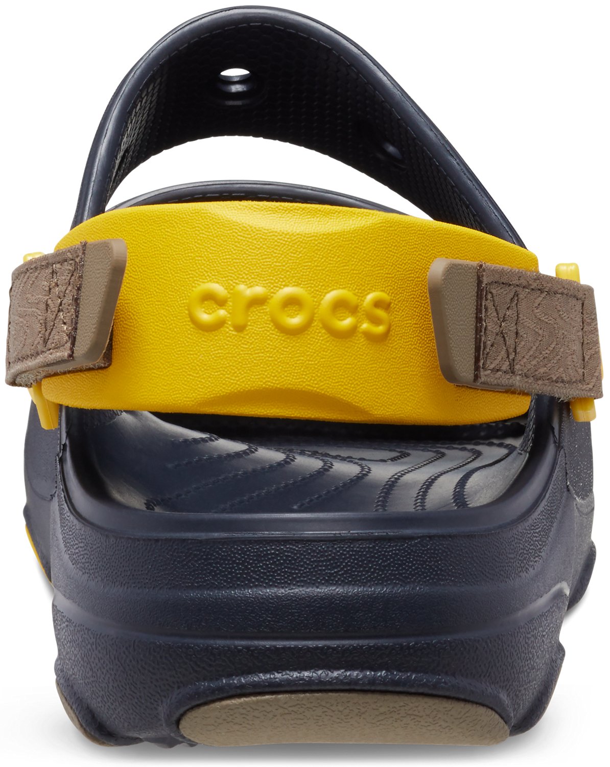 All terrain crocs shops yellow