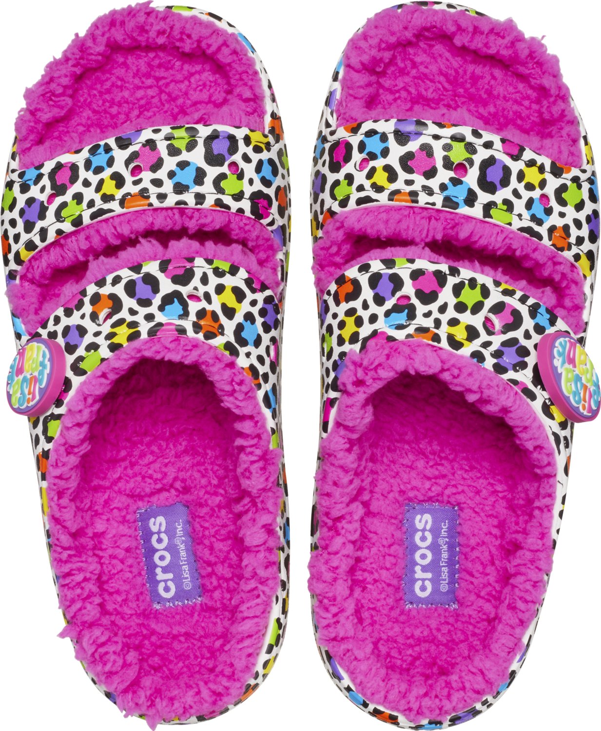 Crocs Adults' Classic Lisa Frank Cozzzy Sandals - view number 6