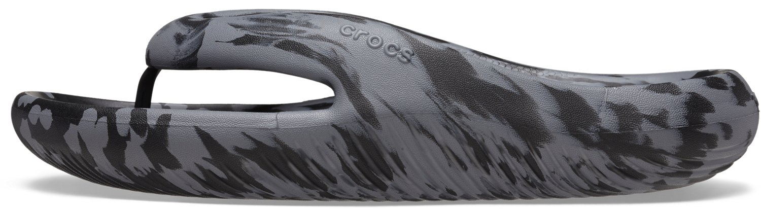 Crocs Men's Mellow Marbled Flip Flops - view number 3