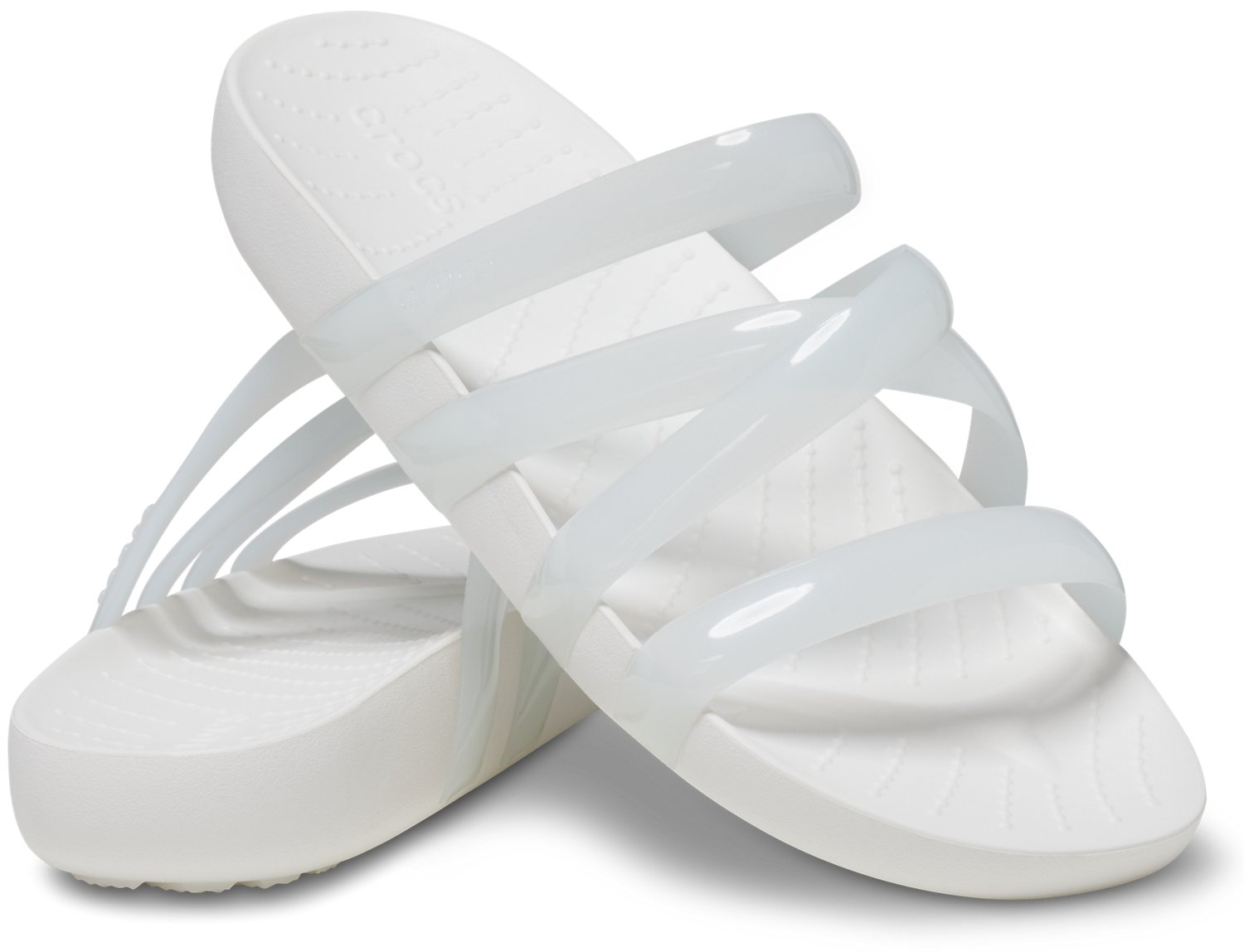 Crocs Women's Splash Glossy Strappy Sandals - view number 7
