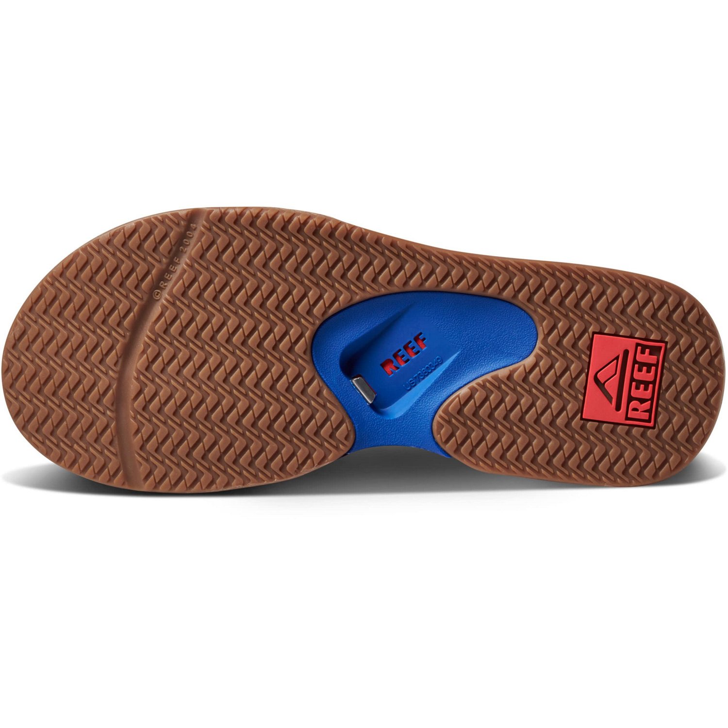 REEF Chicago Cubs Fanning Bottle Opener Sandals - view number 3