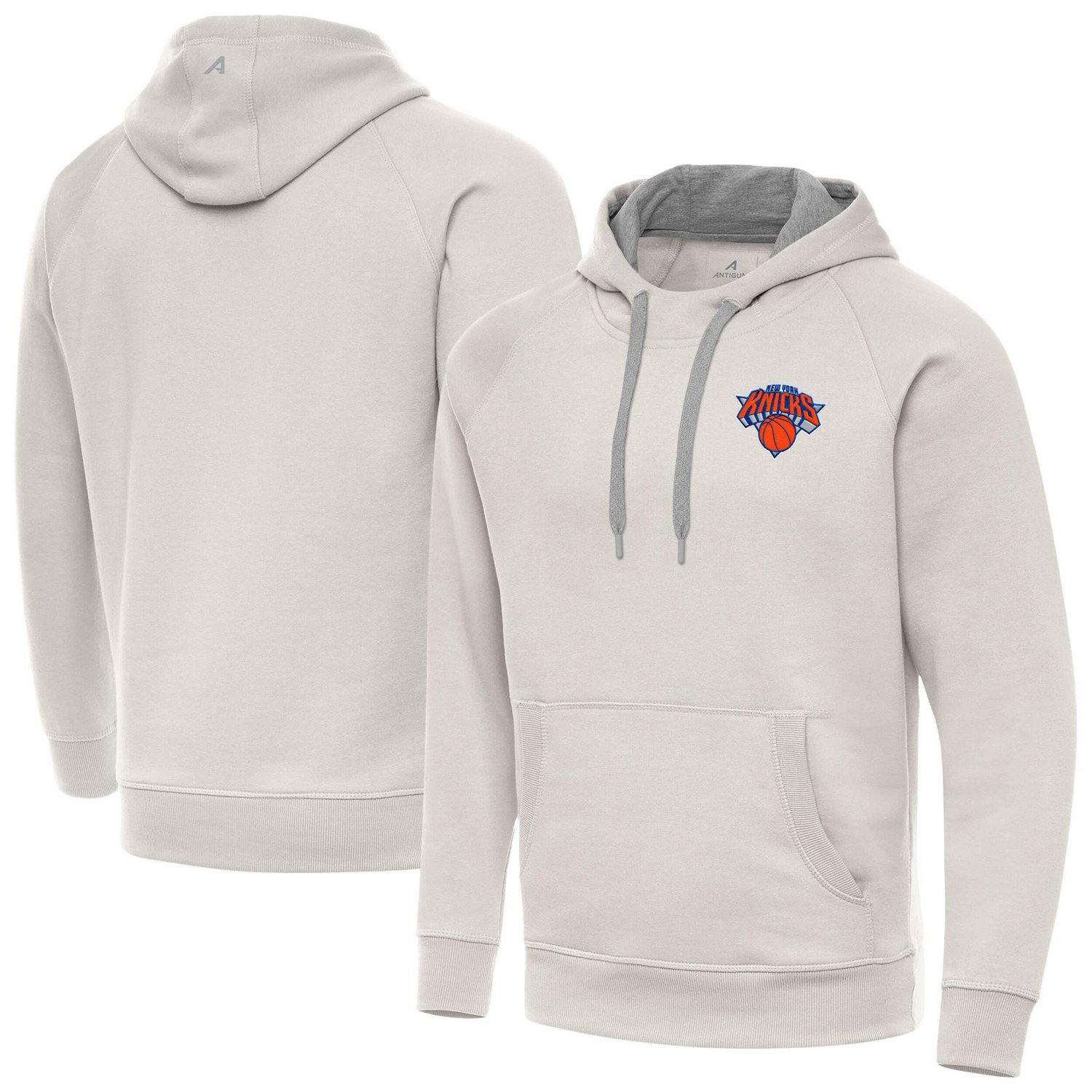 Antigua New York Knicks Victory Pullover Hoodie