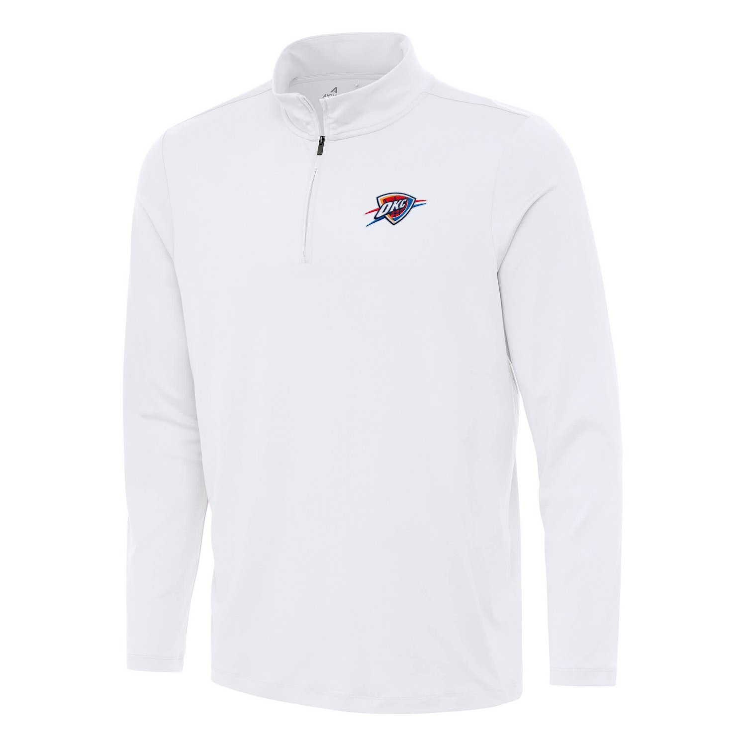 Antigua Oklahoma City Thunder Reprocess Quarter-Zip Top - view number 1