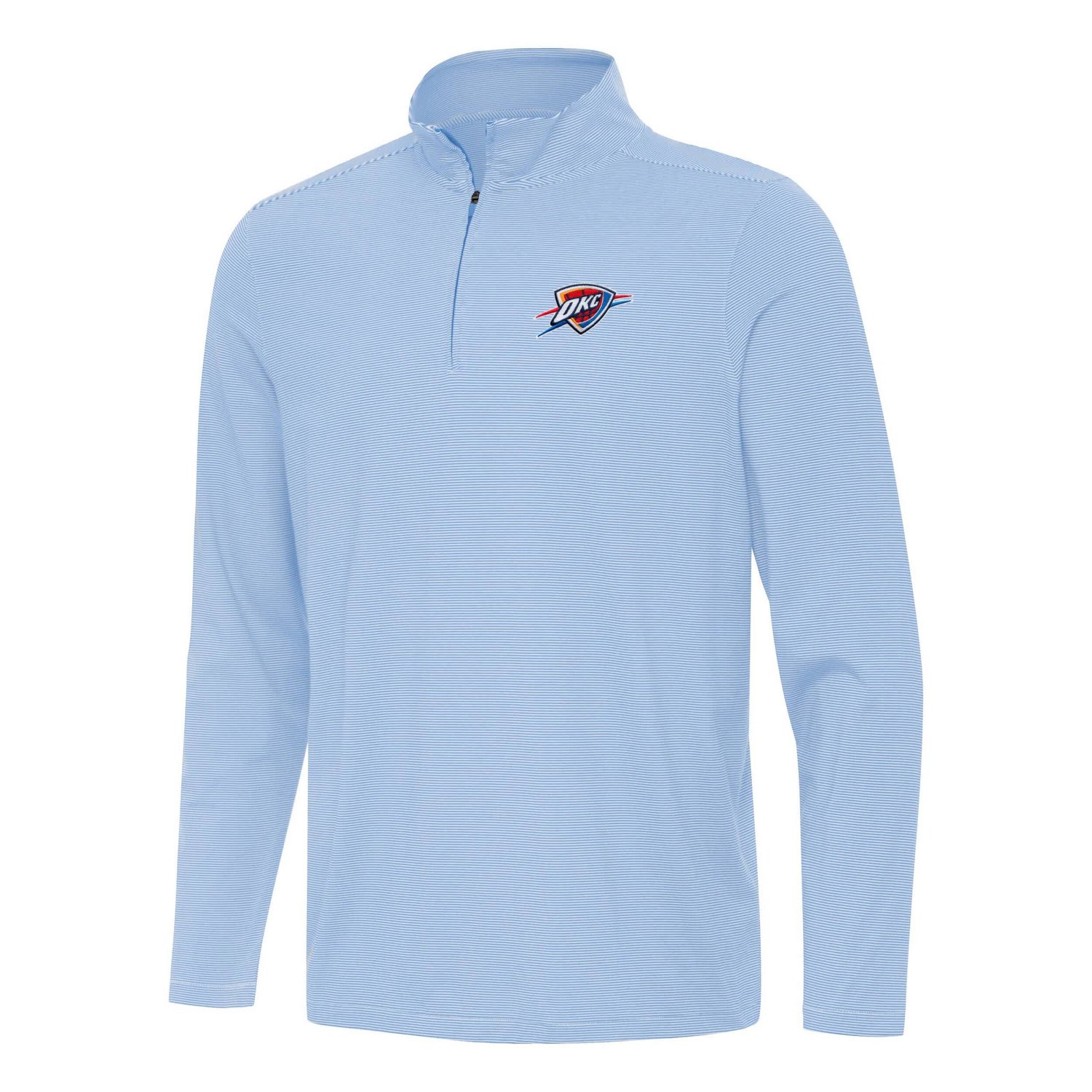 Antigua Powder Oklahoma City Thunder Twine Quarter-Zip Top - view number 1