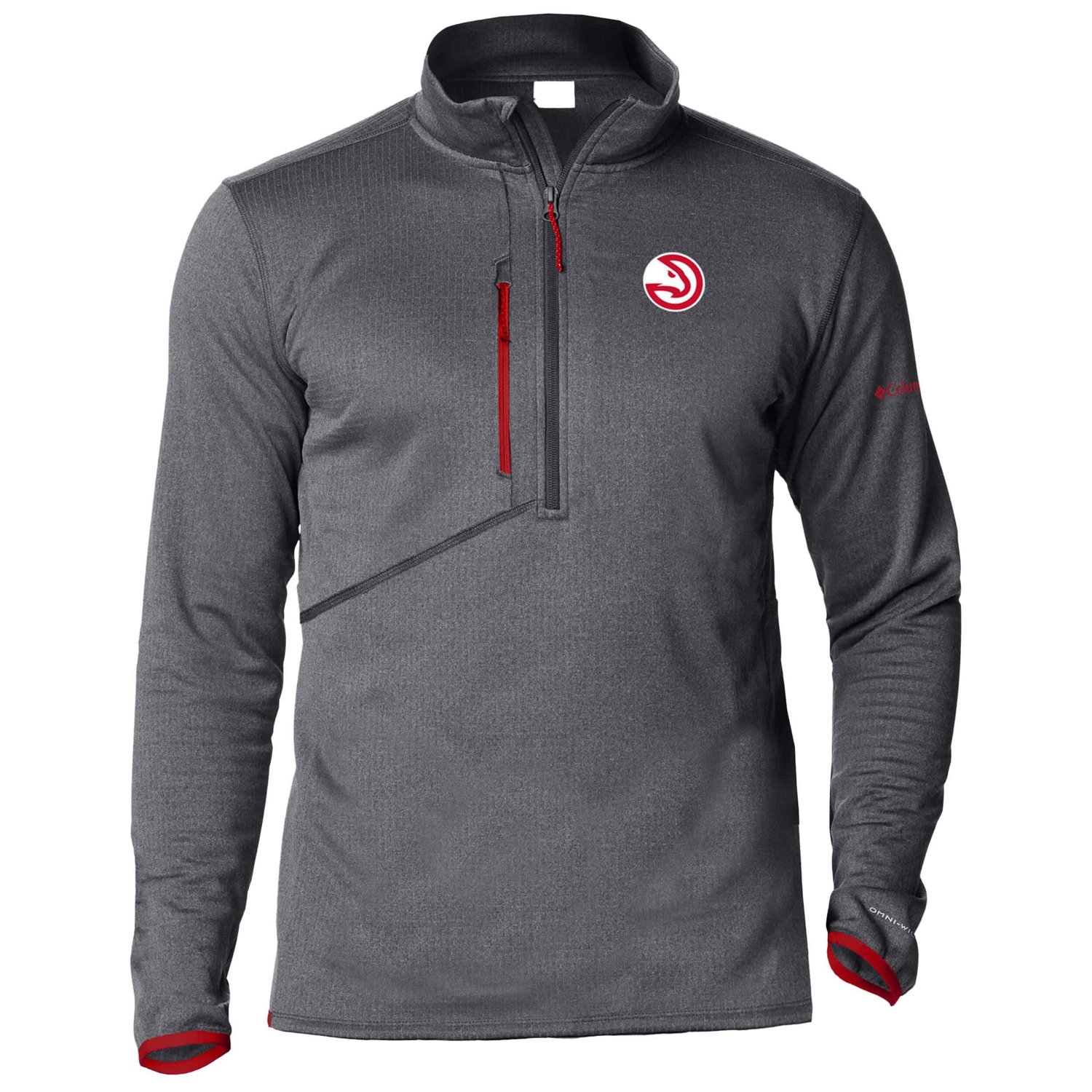 Columbia Atlanta Hawks Park View Half-Zip Top                                                                                    - view number 2