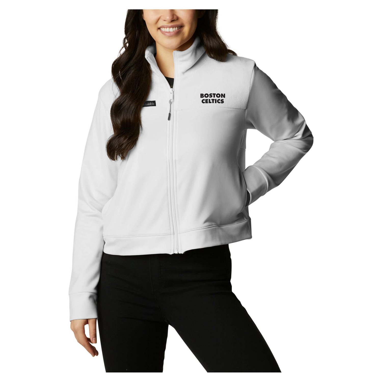 Columbia Boston Celtics River Fleece Full-Zip Jacket
