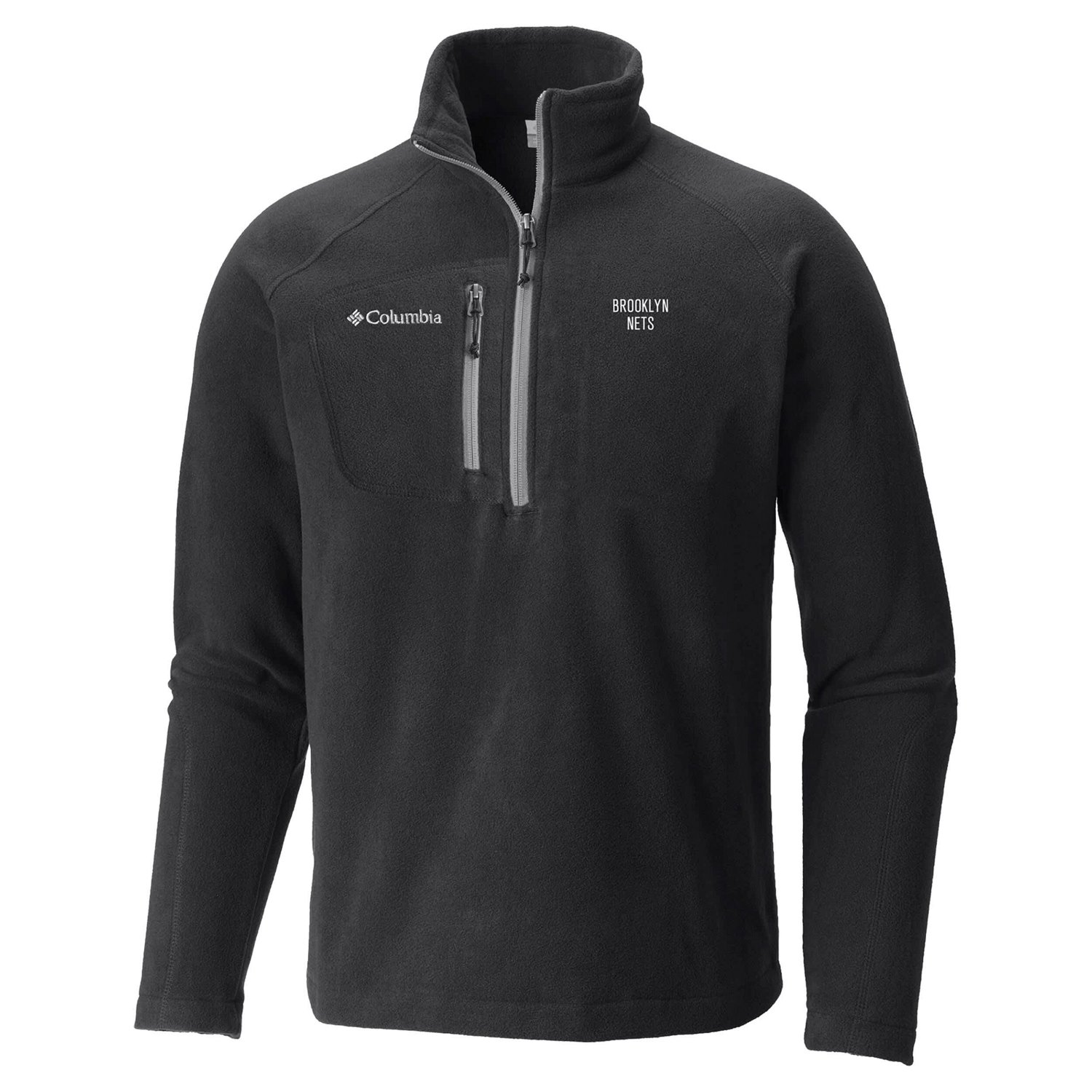 Columbia Brooklyn Nets Fast Trek III Half-Zip Fleece Pullover                                                                    - view number 2
