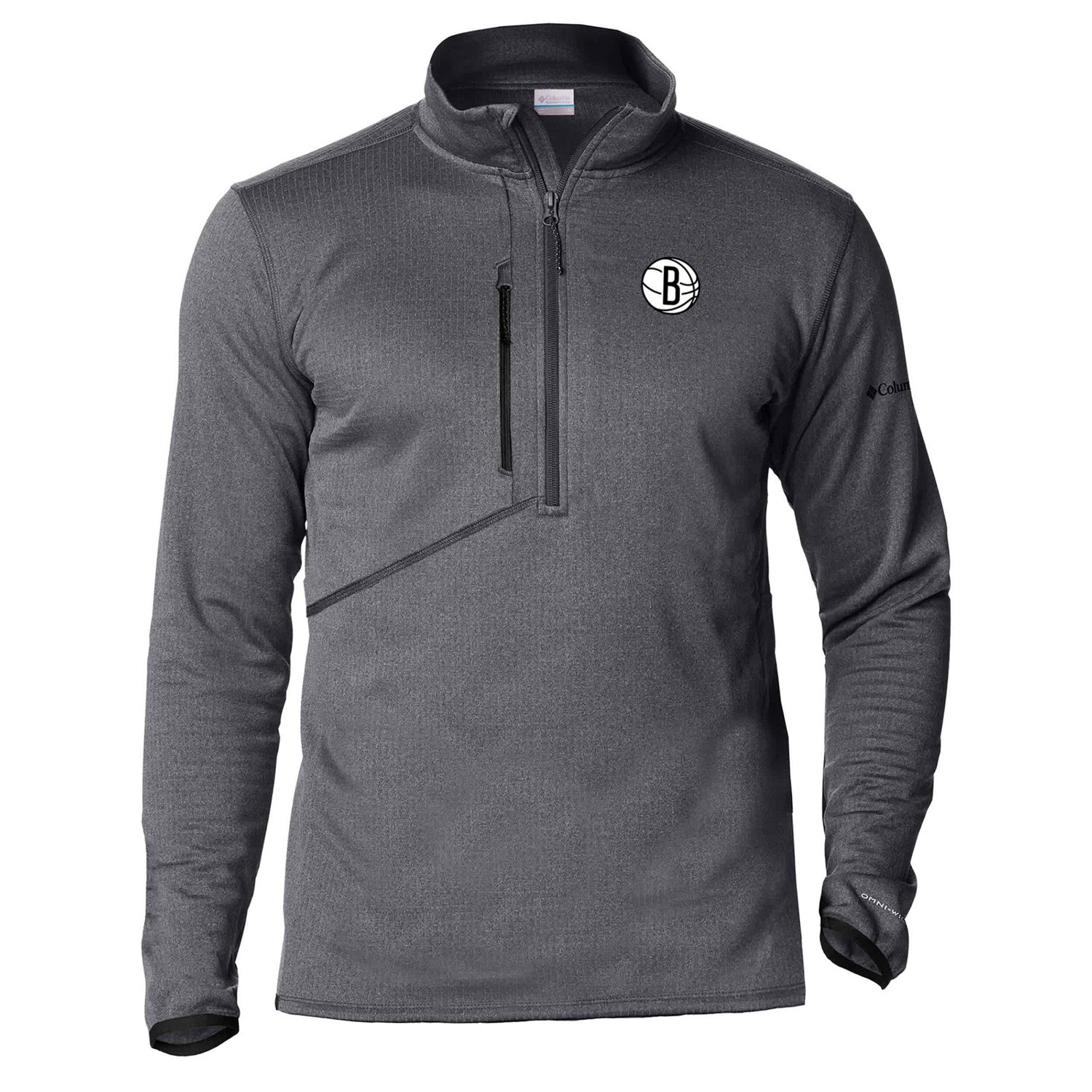 Columbia Brooklyn Nets Park View Half-Zip Top                                                                                    - view number 2
