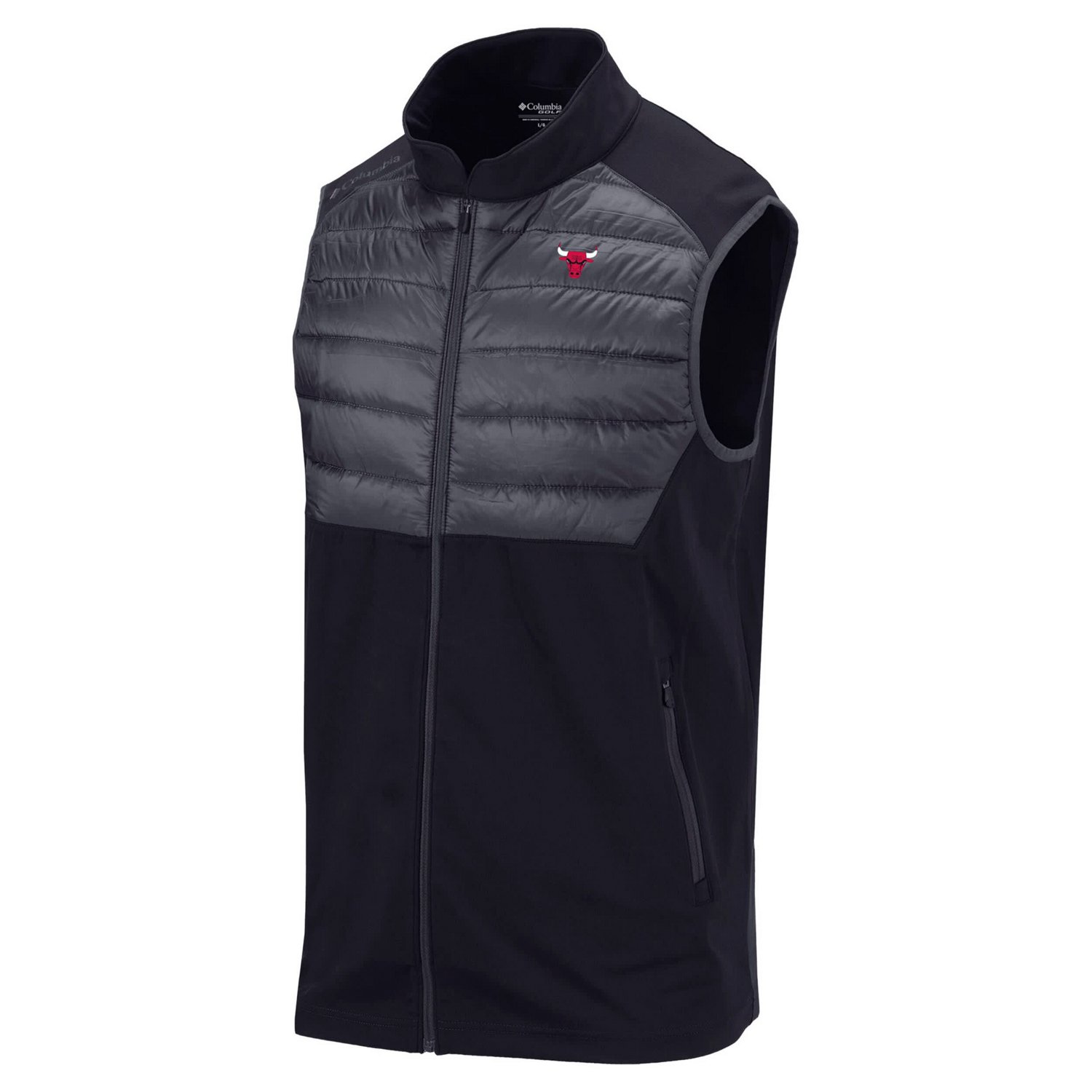 Columbia Chicago Bulls Omni-Wick In The Element Full-Zip Vest                                                                    - view number 1