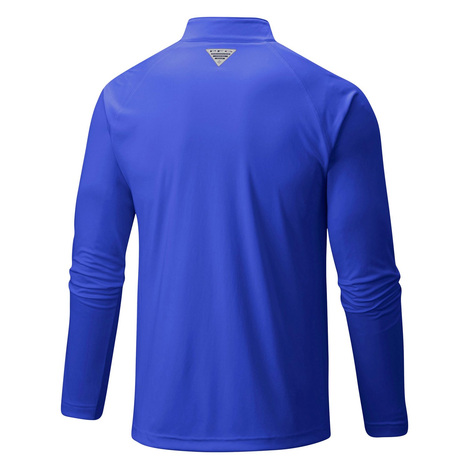 Columbia Detroit Pistons Terminal Tackle Raglan Omni-Shade Quarter-Zip Jacket                                                    - view number 3