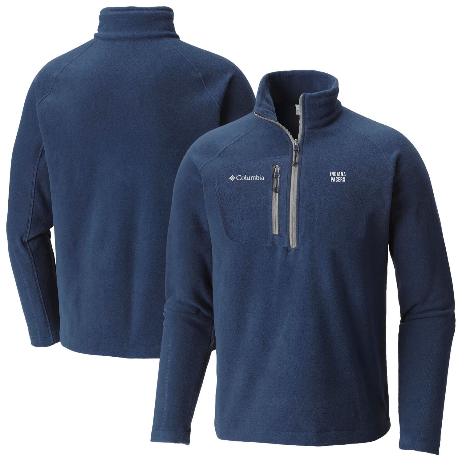 Columbia Indiana Pacers Fast Trek III Half-Zip Fleece Pullover