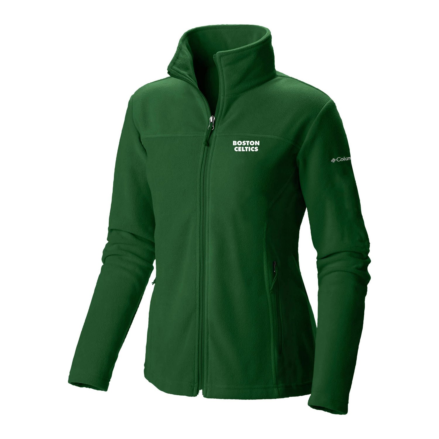 Columbia Kelly Boston Celtics Give  Go II Fleece Full-Zip Jacket - view number 2
