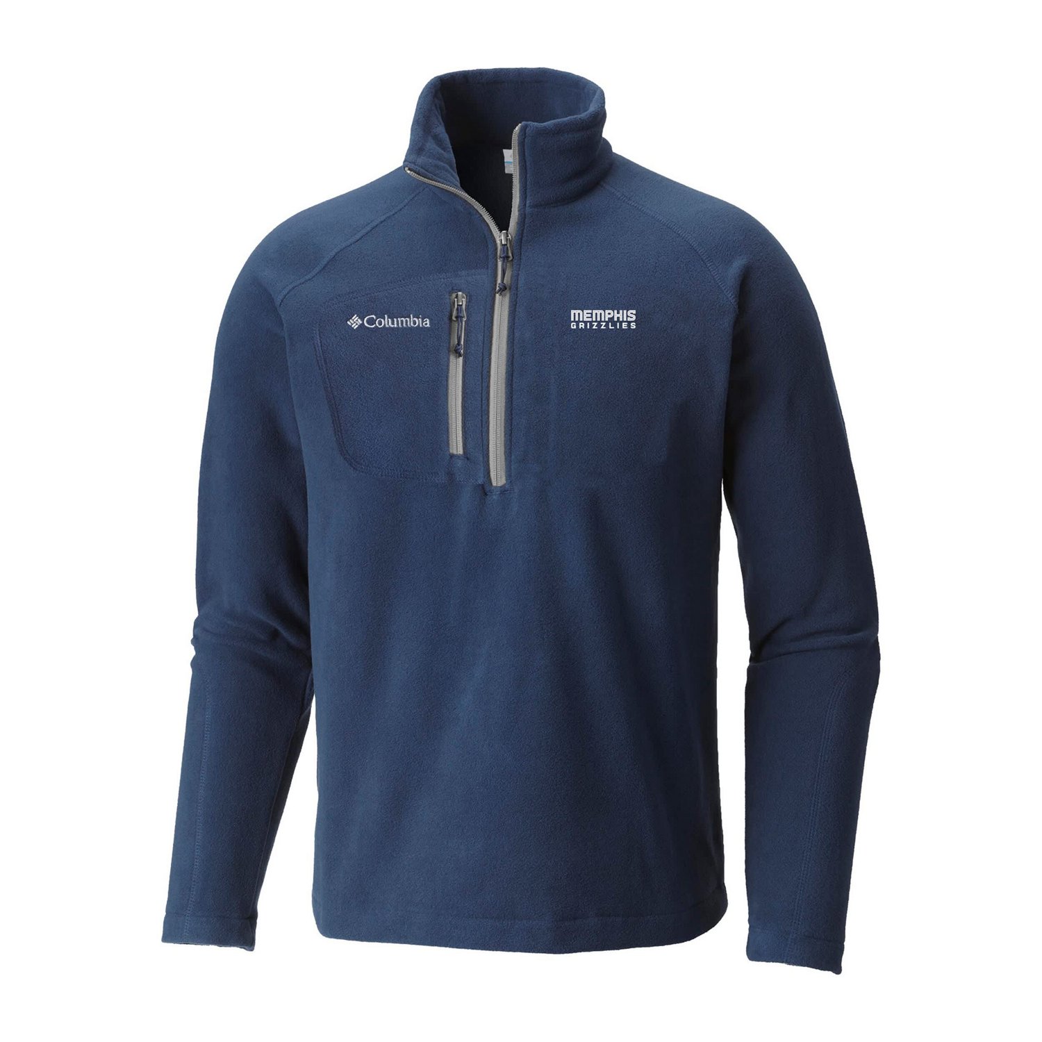 Columbia Memphis Grizzlies Fast Trek III Half-Zip Fleece Pullover - view number 2