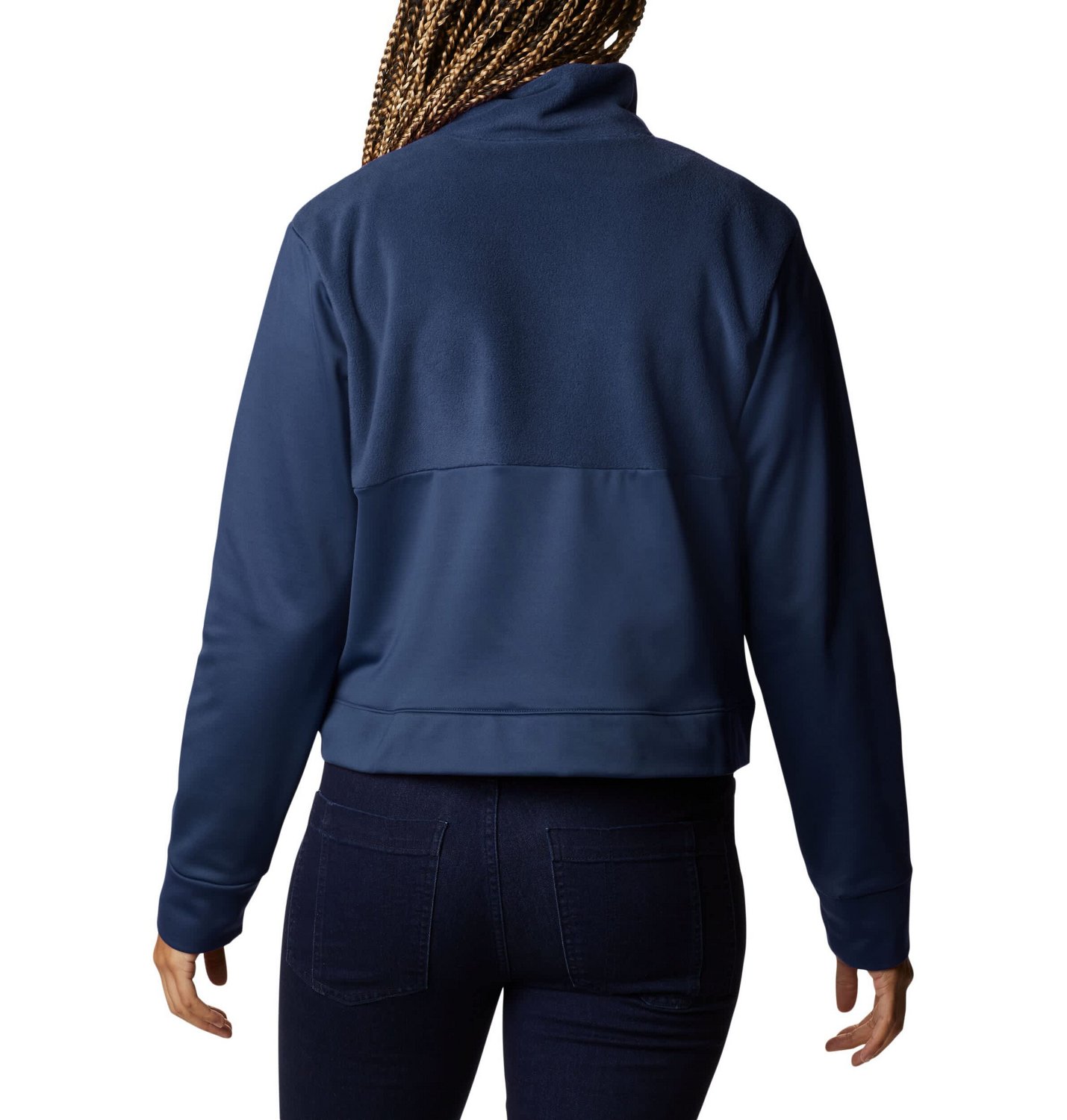 Columbia Memphis Grizzlies Omni-Wick Cropped River Fleece Full-Zip Jacket - view number 2