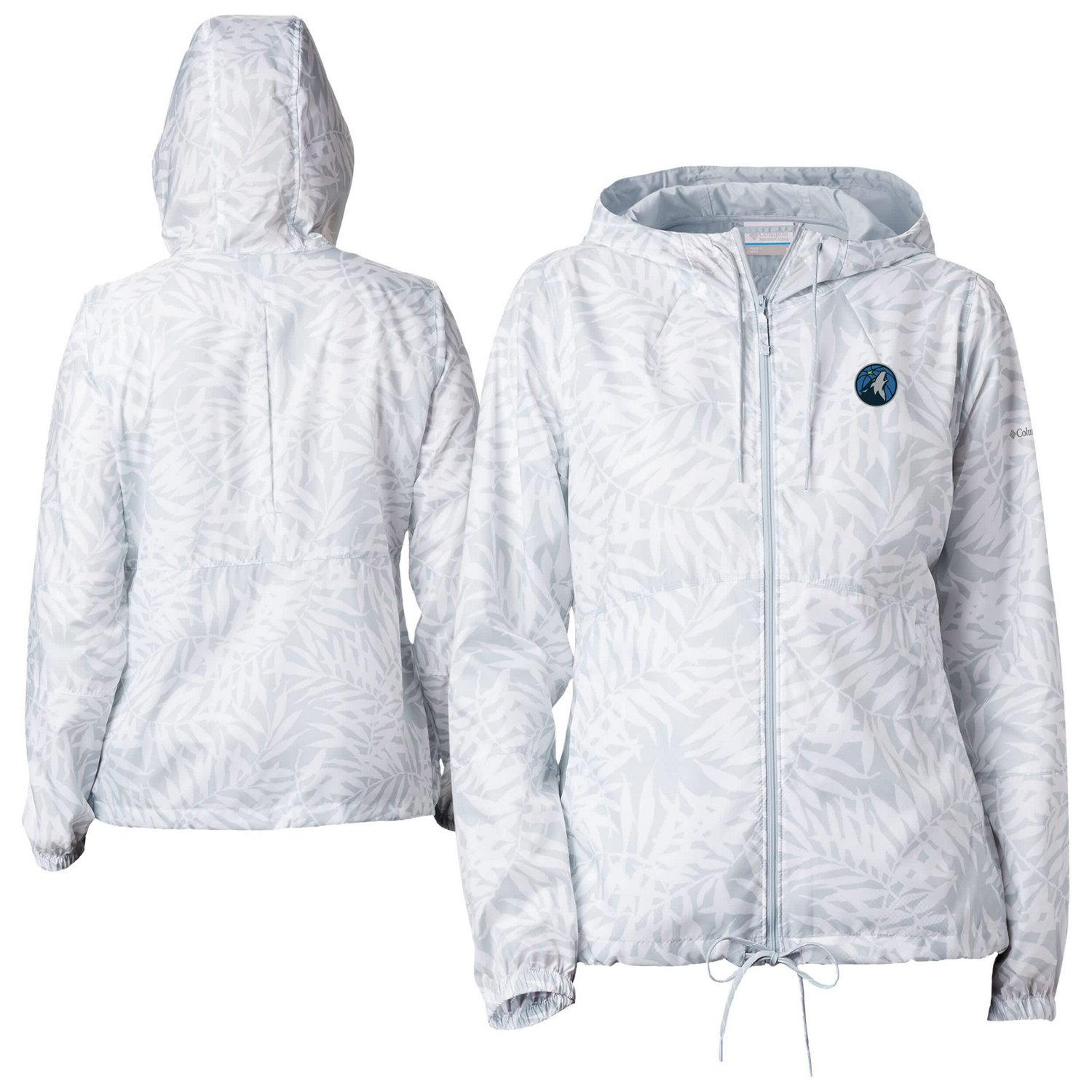 Columbia Minnesota Timberwolves Flash Forward Full-Zip Windbreaker Jacket                                                        - view number 1