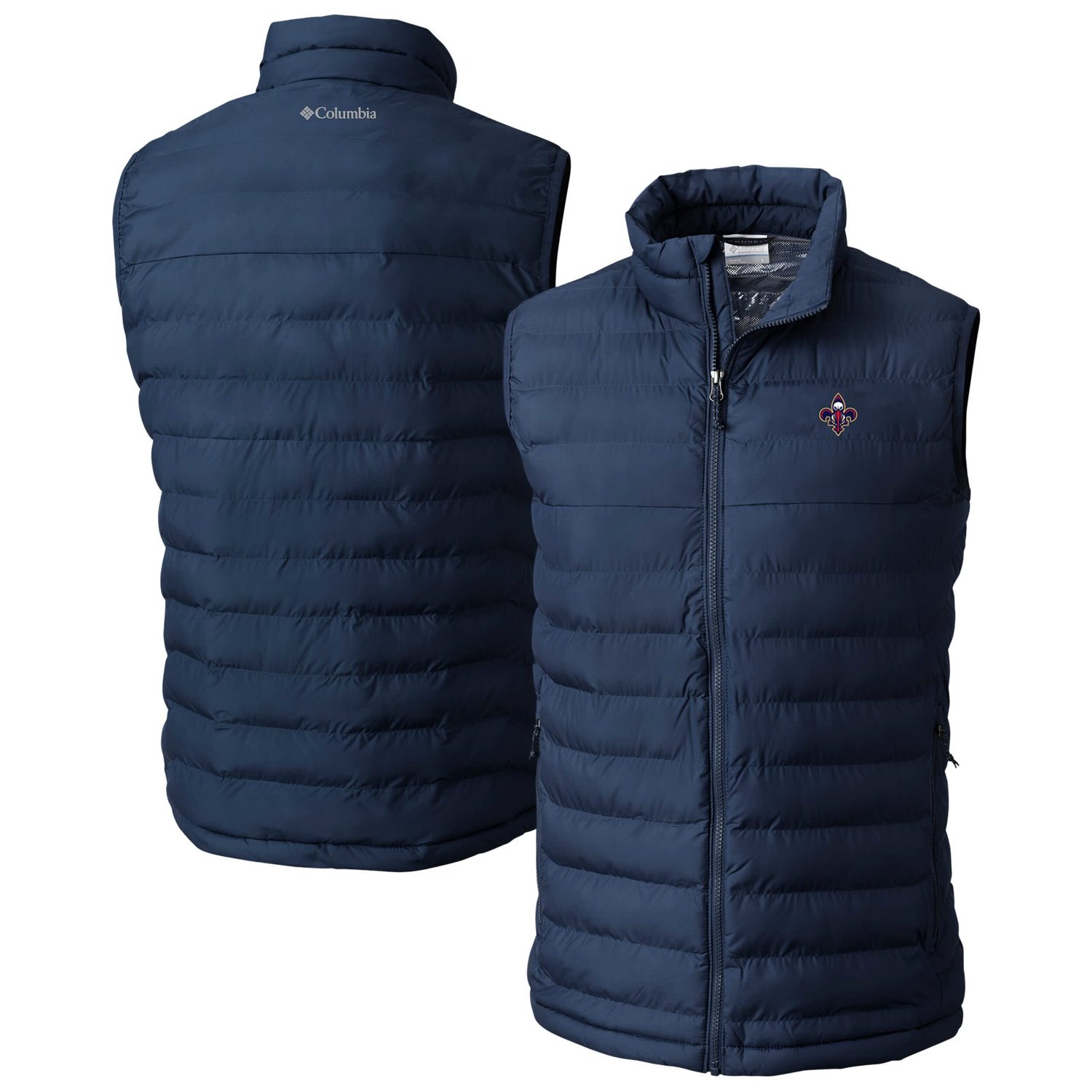 Columbia New Orleans Pelicans Powder Lite Omni-Heat Reflective Full-Zip Vest
