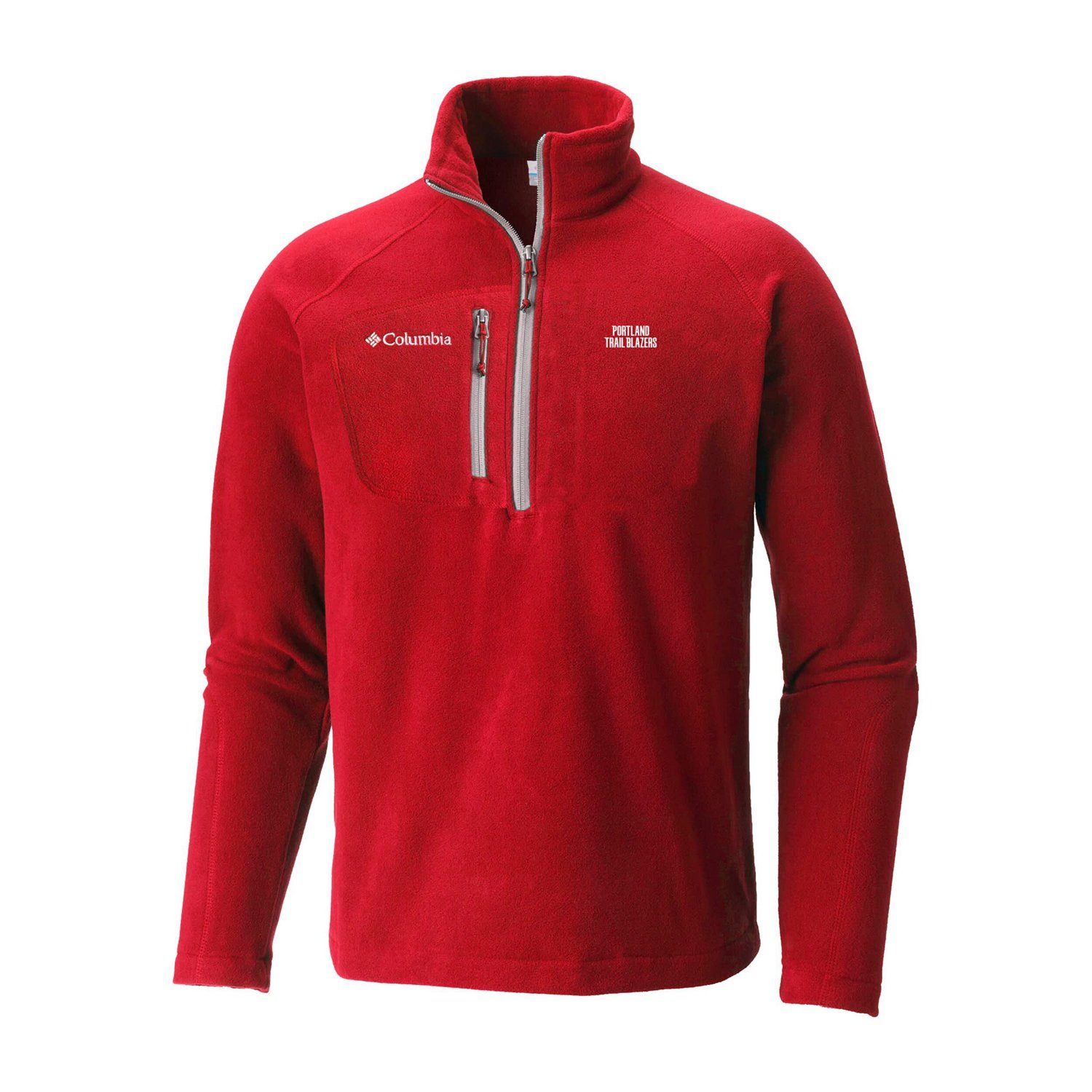 Columbia Portland Trail Blazers Fast Trek III Half-Zip Fleece Pullover - view number 2