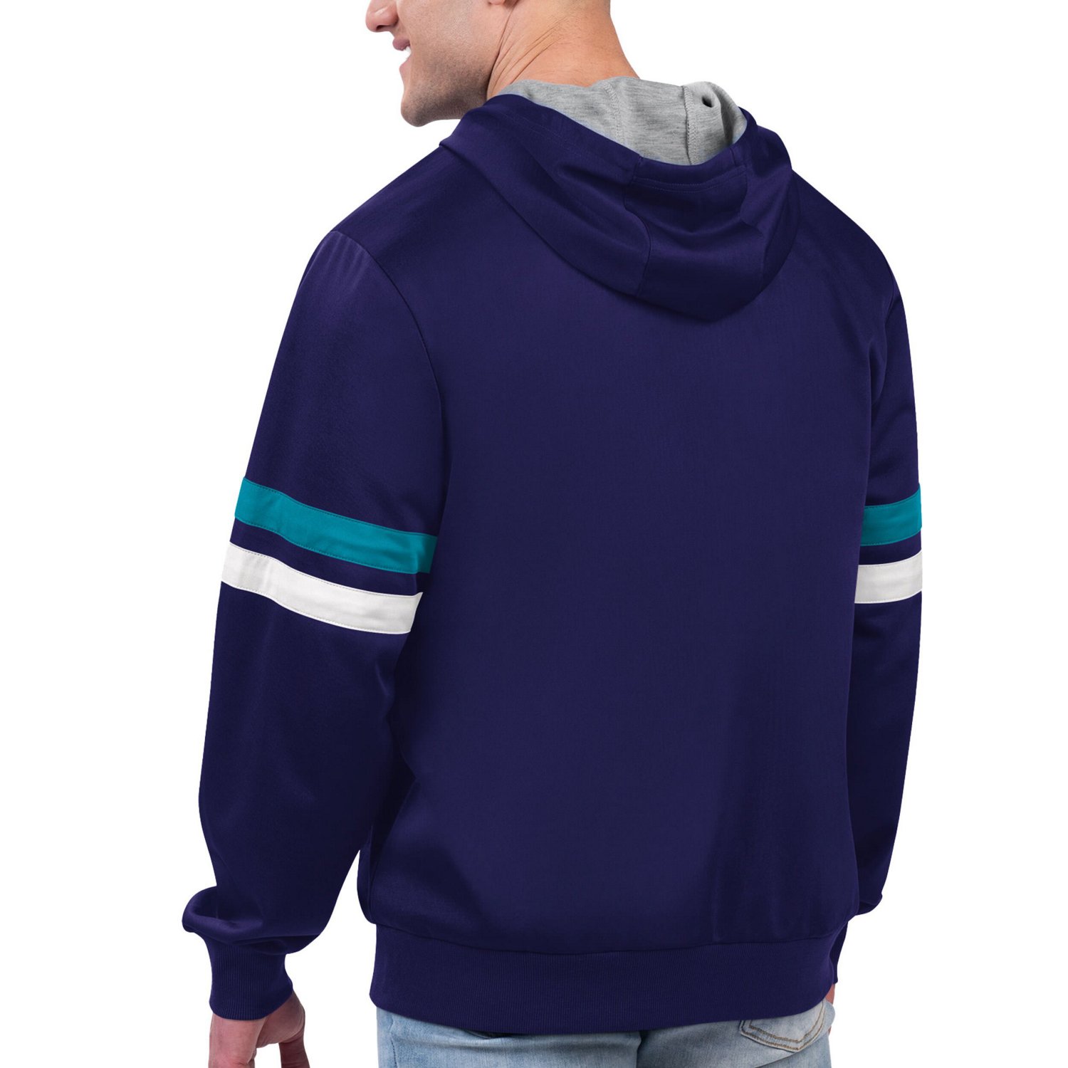 G-III Sports by Carl Banks Charlotte Hornets Contender Full-Zip Hoodie Jacket - view number 2