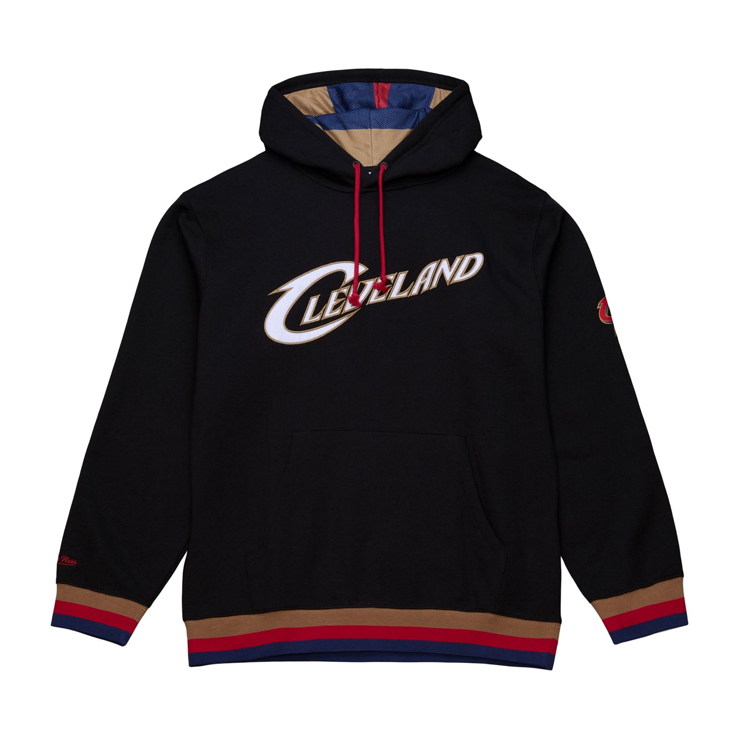 Mitchell  Ness Cleveland Cavaliers Hardwood Classics Nights Playmaker Fleece Hoodie - view number 4