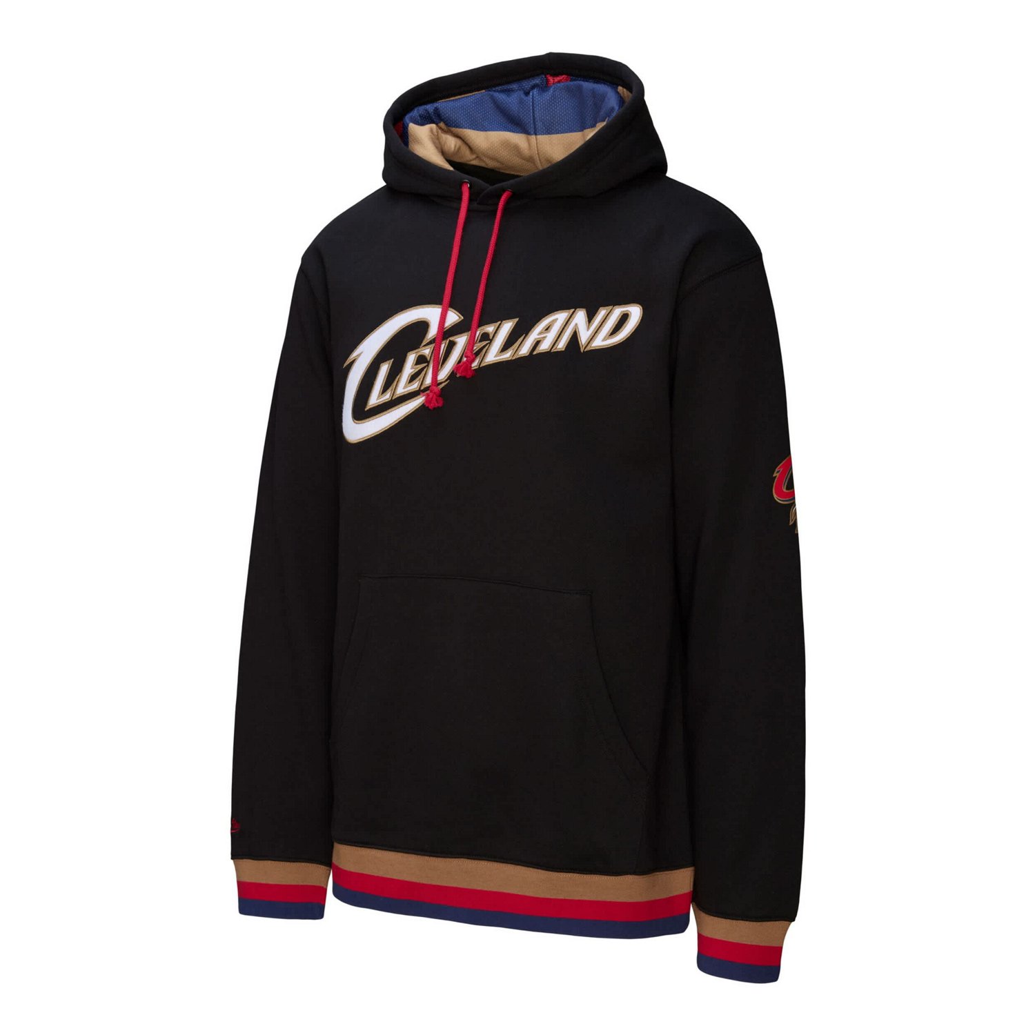 Mitchell  Ness Cleveland Cavaliers Hardwood Classics Nights Playmaker Fleece Hoodie - view number 2