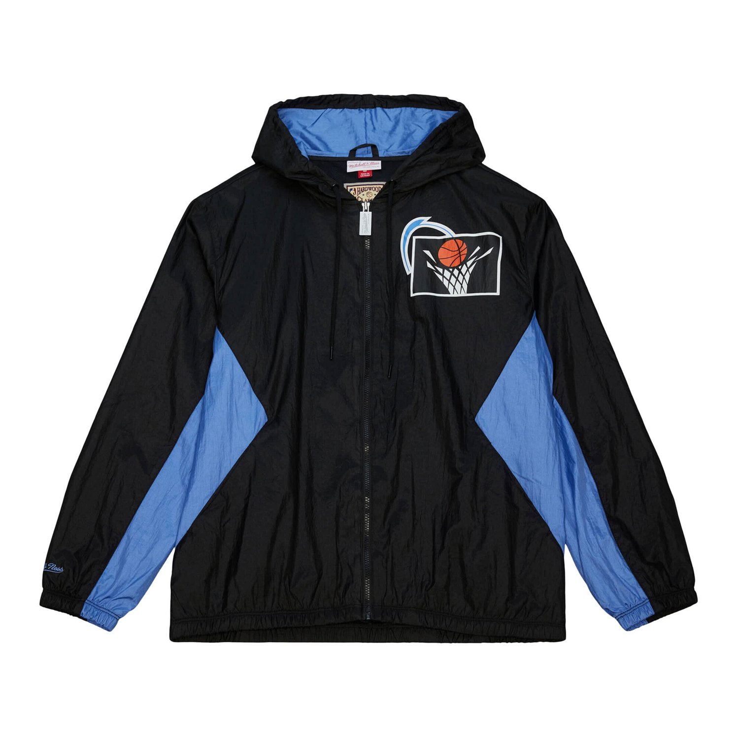 Mitchell  Ness Cleveland Cavaliers Playmaker Full-Zip Hooded Windbreaker Jacket - view number 2