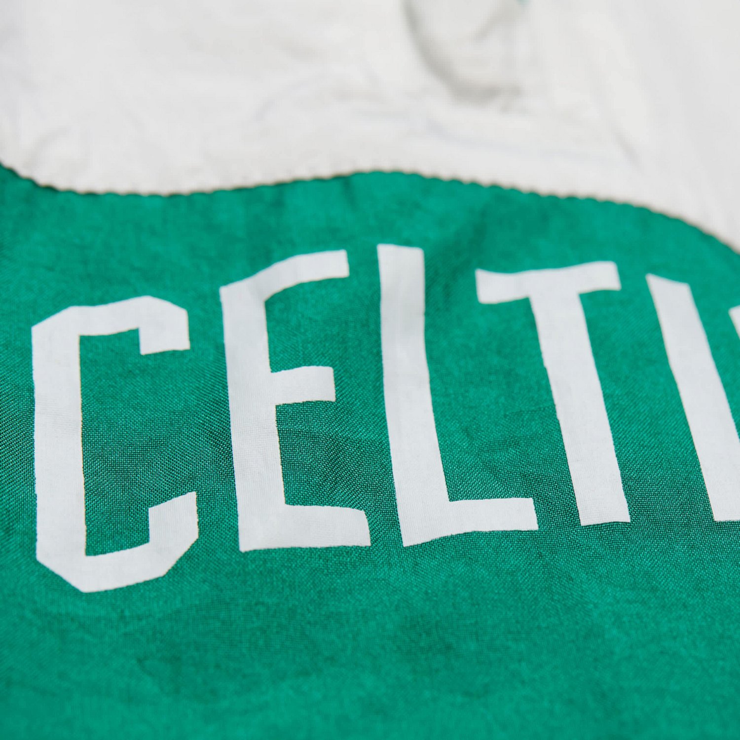 Mitchell  Ness Kelly Boston Celtics Hardwood Classics Team Origins Anorak Quarter-Zip Windbreaker Jacket - view number 4