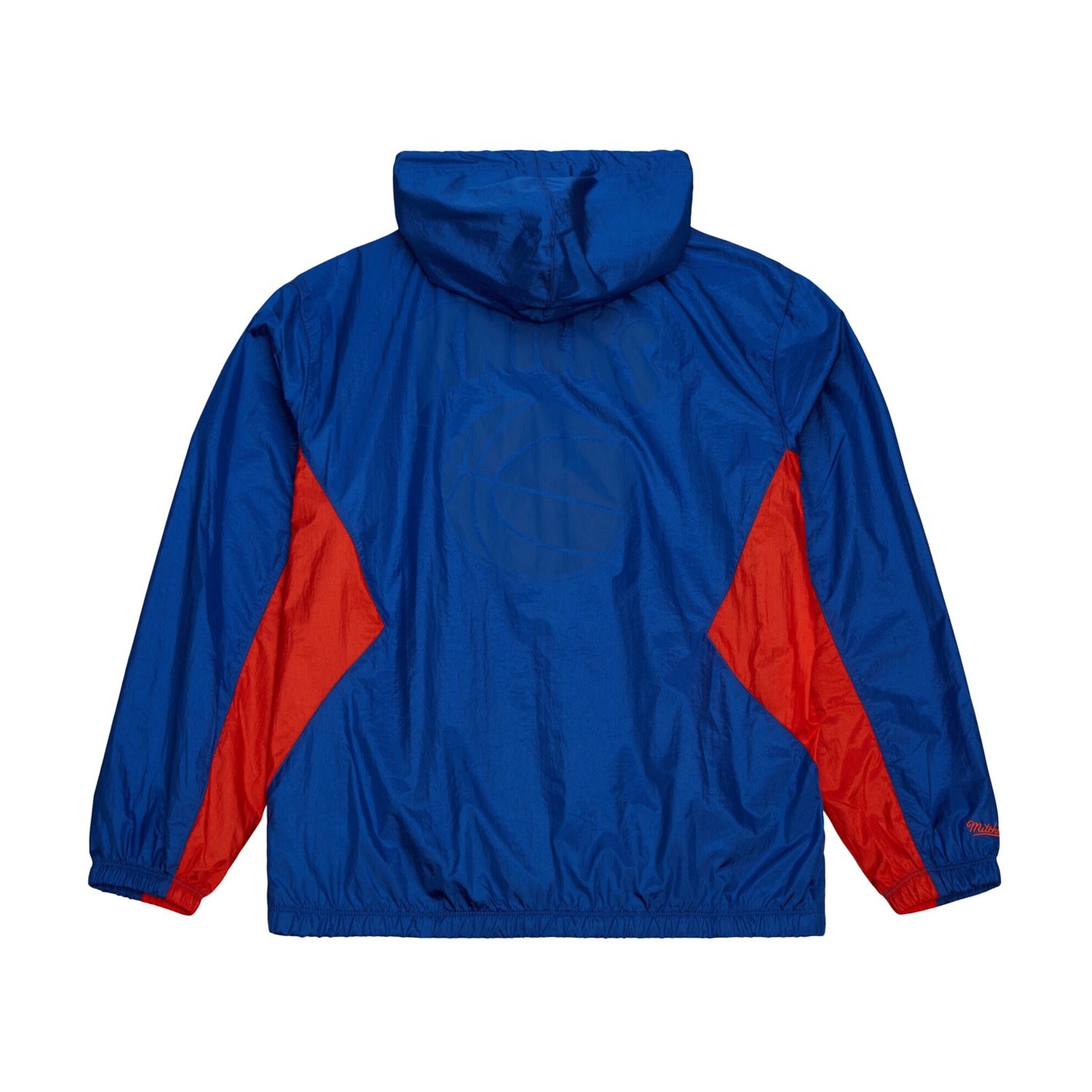 Mitchell  Ness New York Knicks Playmaker Full-Zip Hooded Windbreaker Jacket - view number 3