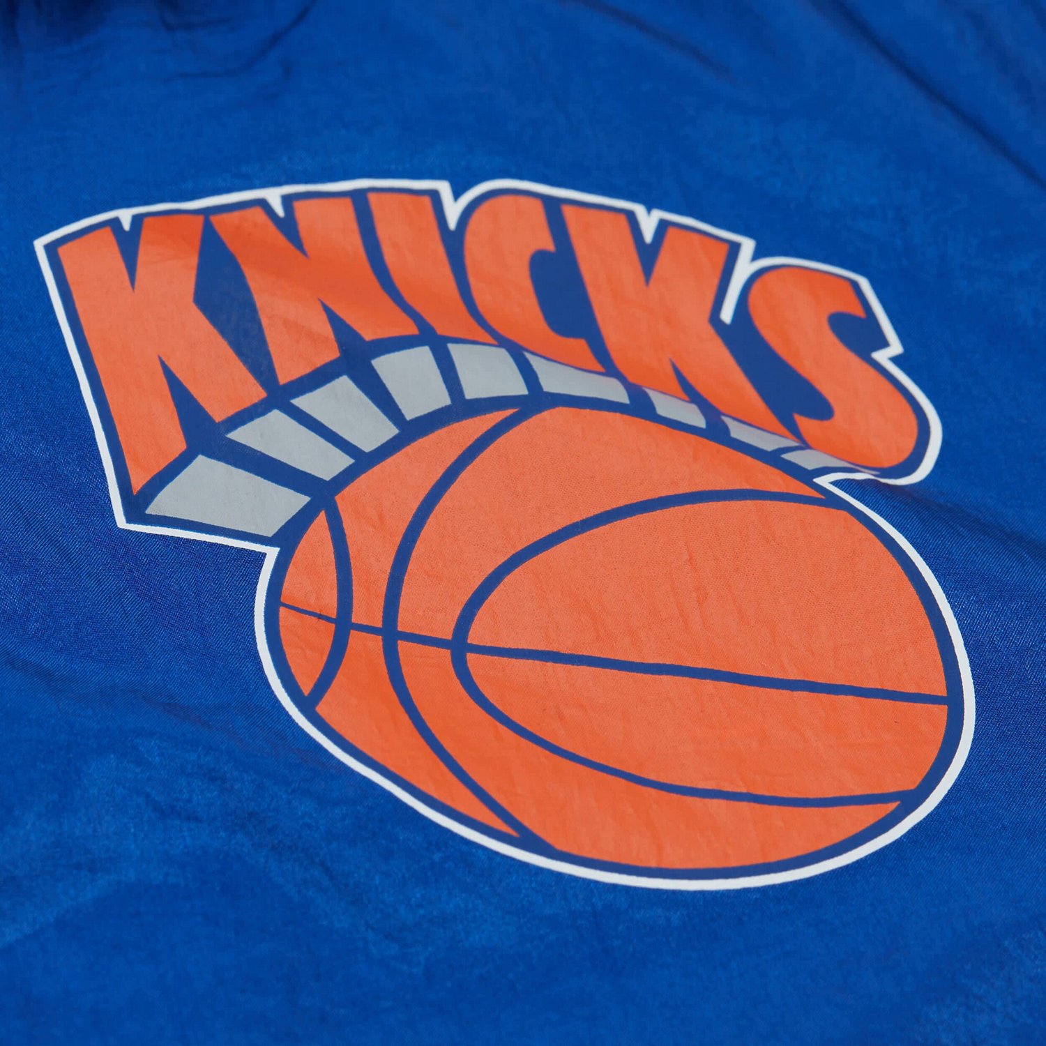 Mitchell  Ness New York Knicks Playmaker Full-Zip Hooded Windbreaker Jacket - view number 4