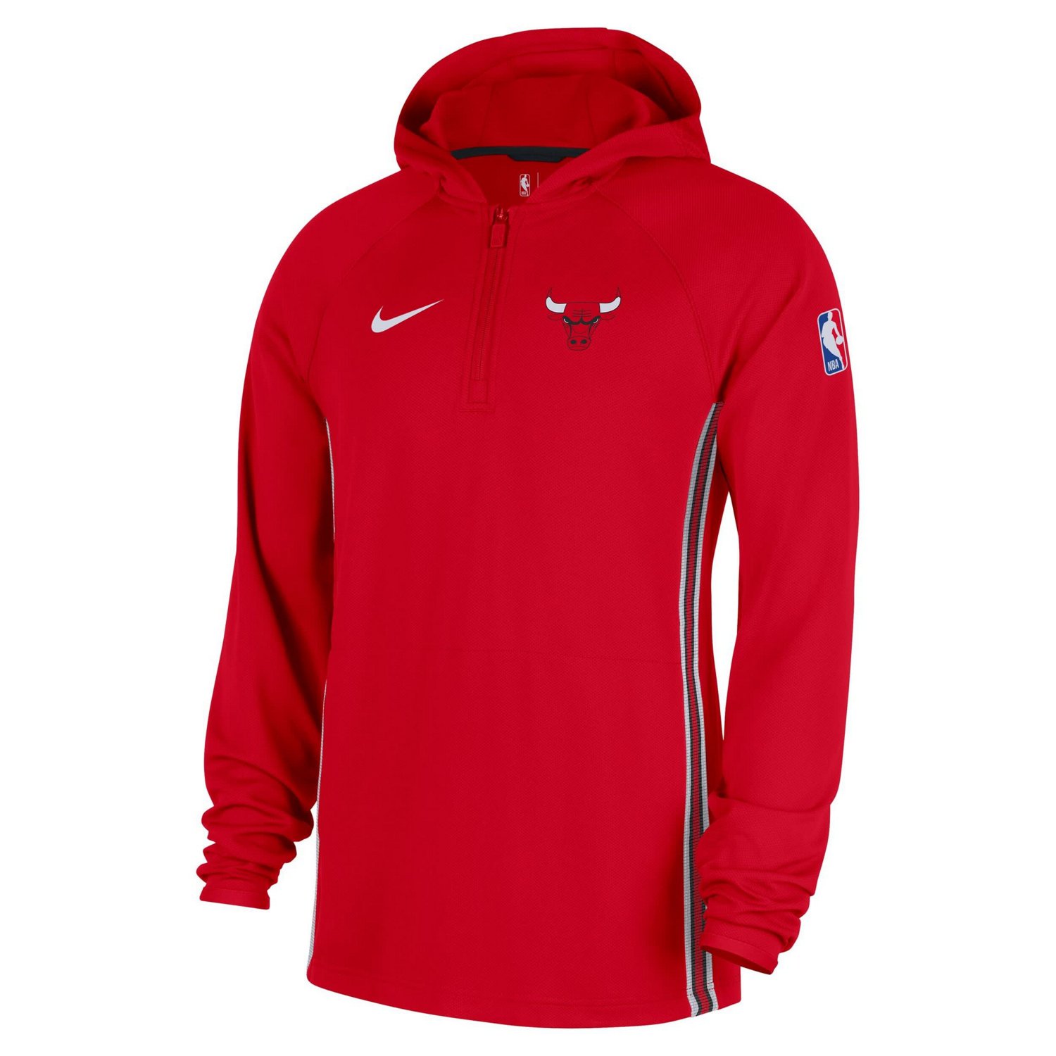 Nike Chicago Bulls Authentic On Court Zone Quarter-Zip Dri-FIT Hoodie Jacket - view number 2