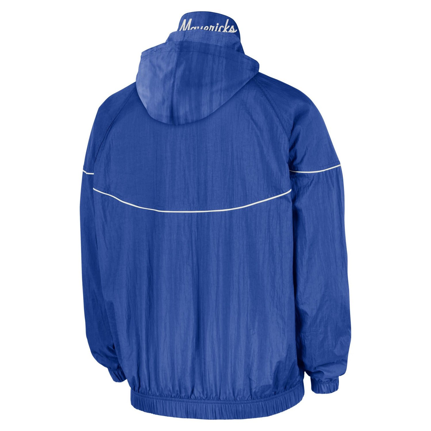 Nike Dallas Mavericks Courtside Windrunner Woven Half-Zip Hooded Jacket - view number 3