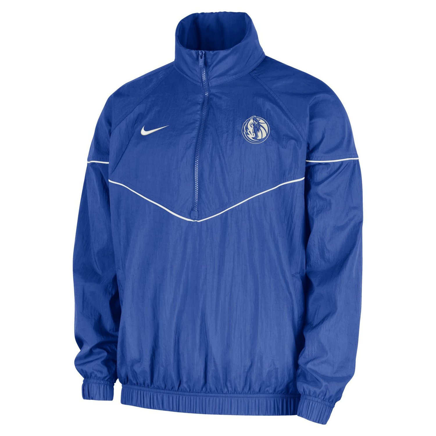 Nike Dallas Mavericks Courtside Windrunner Woven Half-Zip Hooded Jacket - view number 2