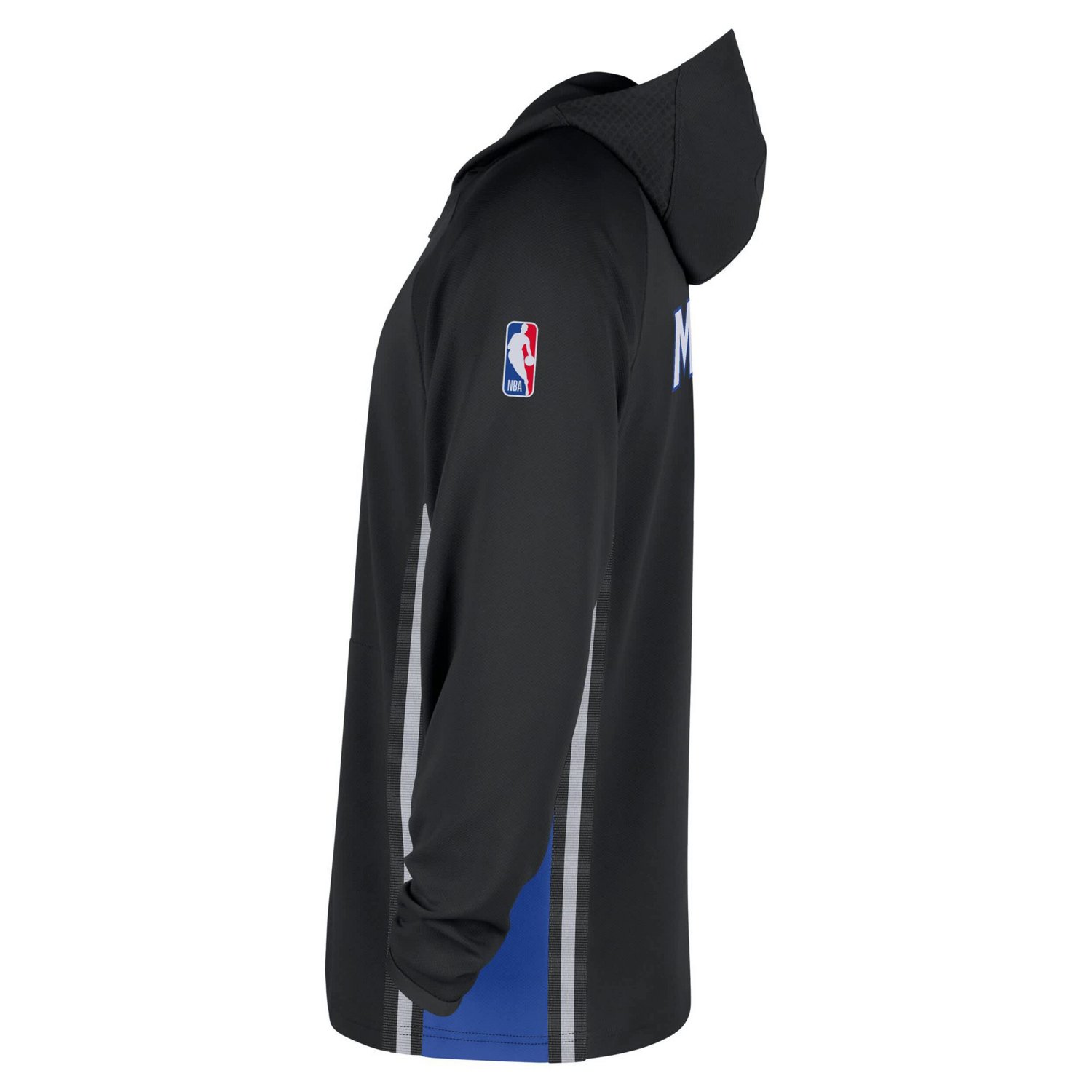 Nike Men’s Orlando Magic Authentic On Court Zone Dri-FIT 1/4-Zip Hoodie Jacket - view number 4