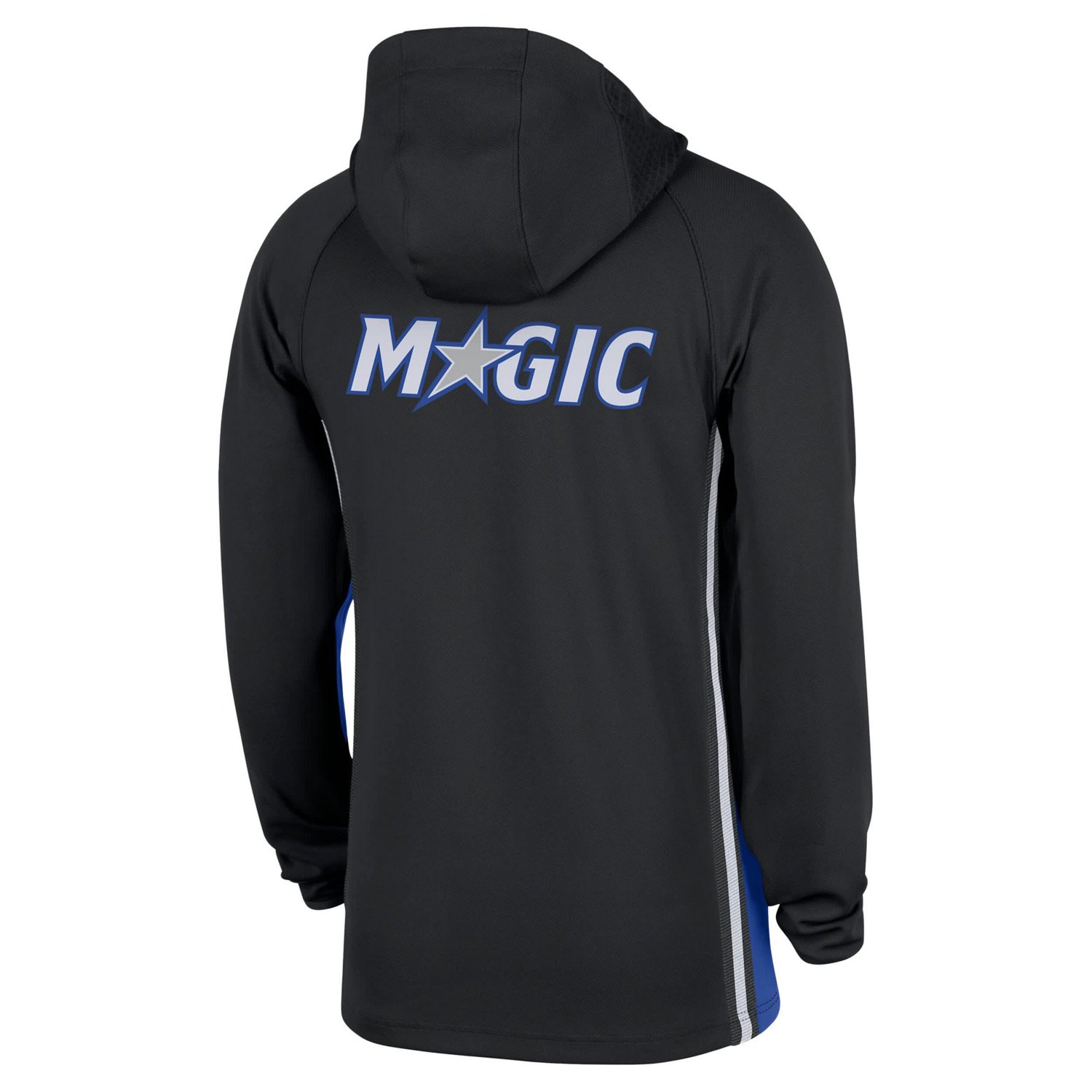 Nike Men’s Orlando Magic Authentic On Court Zone Dri-FIT 1/4-Zip Hoodie Jacket - view number 3