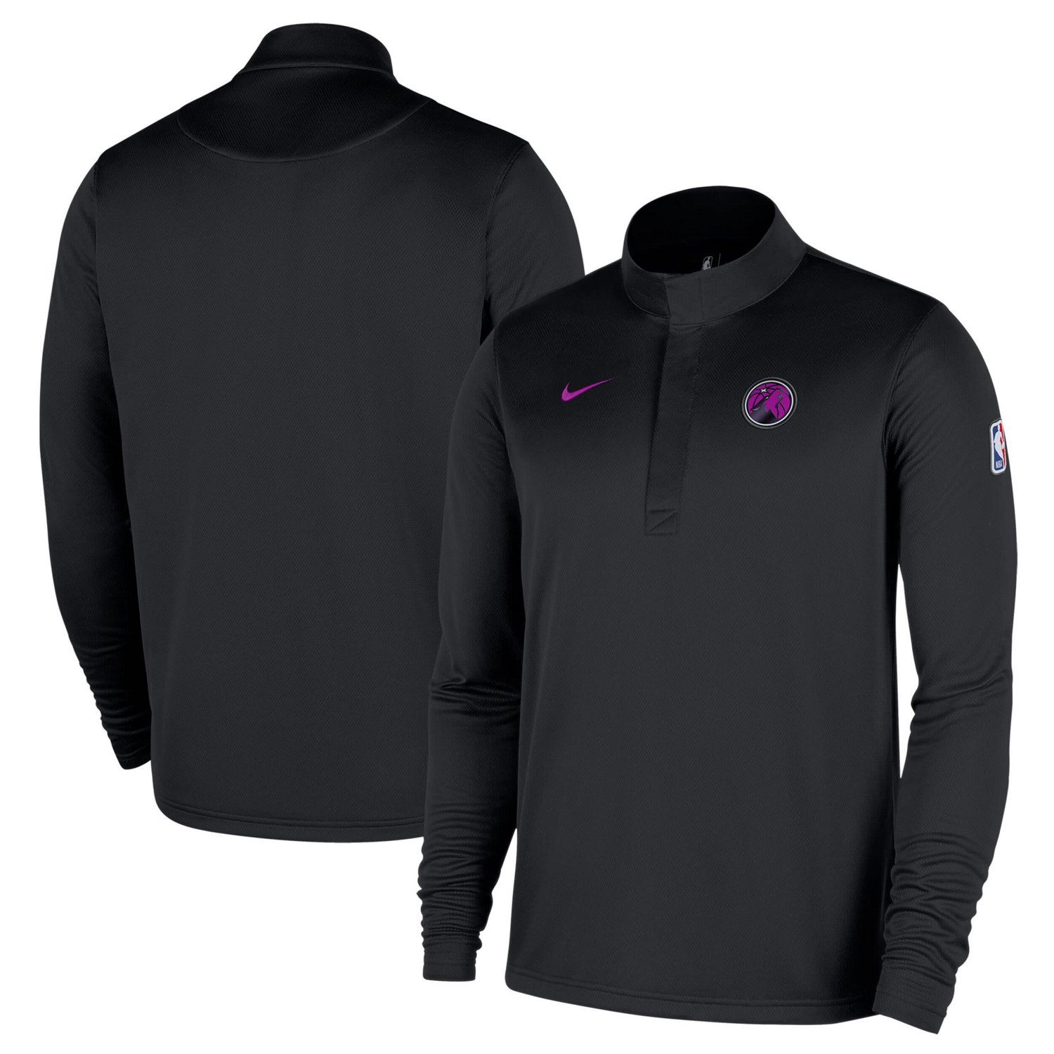 Nike Minnesota Timberwolves 2025 26 City Edition Remix Authentic Coaches Dri-FIT Half-Zip Pullover