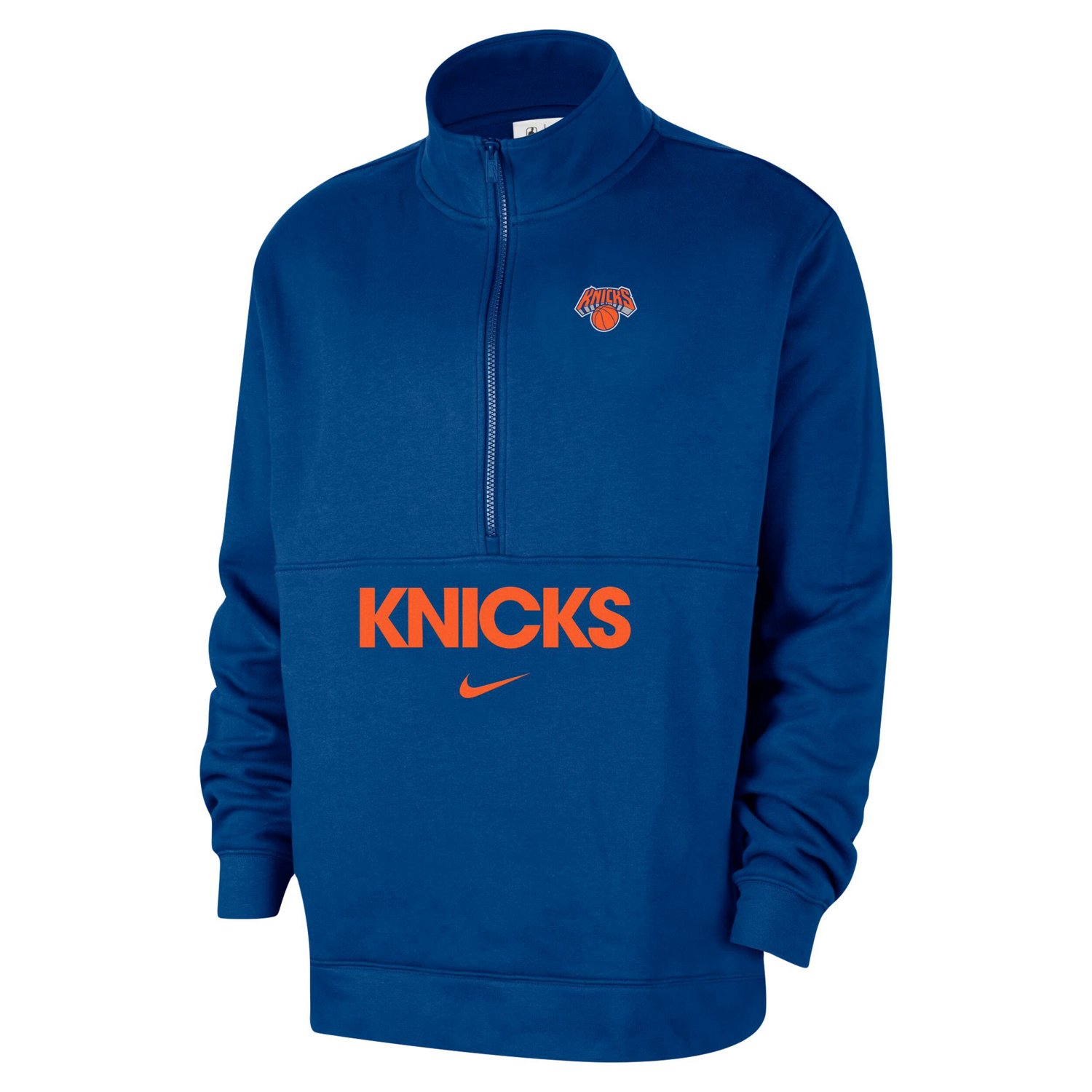 Nike New York Knicks Courtside Club Half-Zip Jacket - view number 2