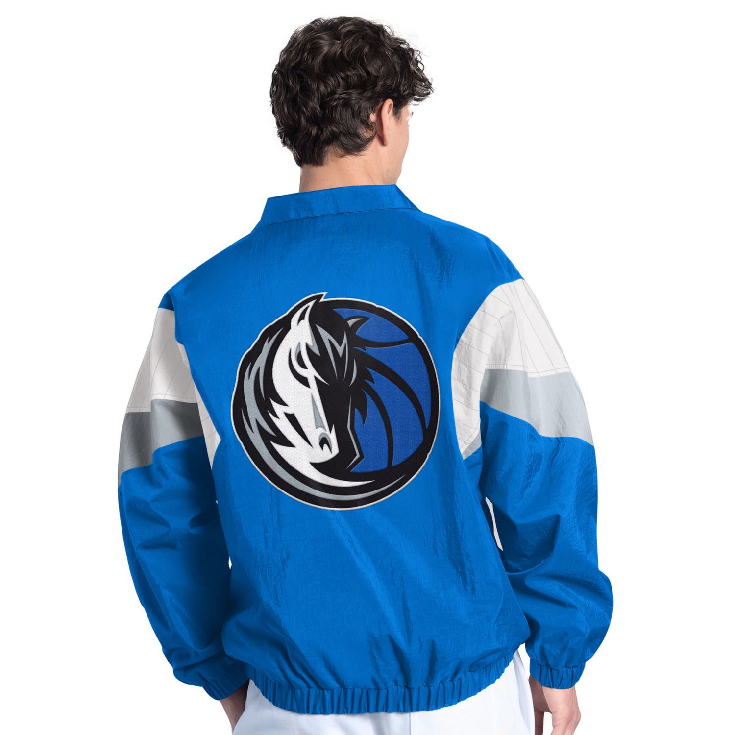 Starter Dallas Mavericks Yard Line Full-Zip Jacket - view number 2