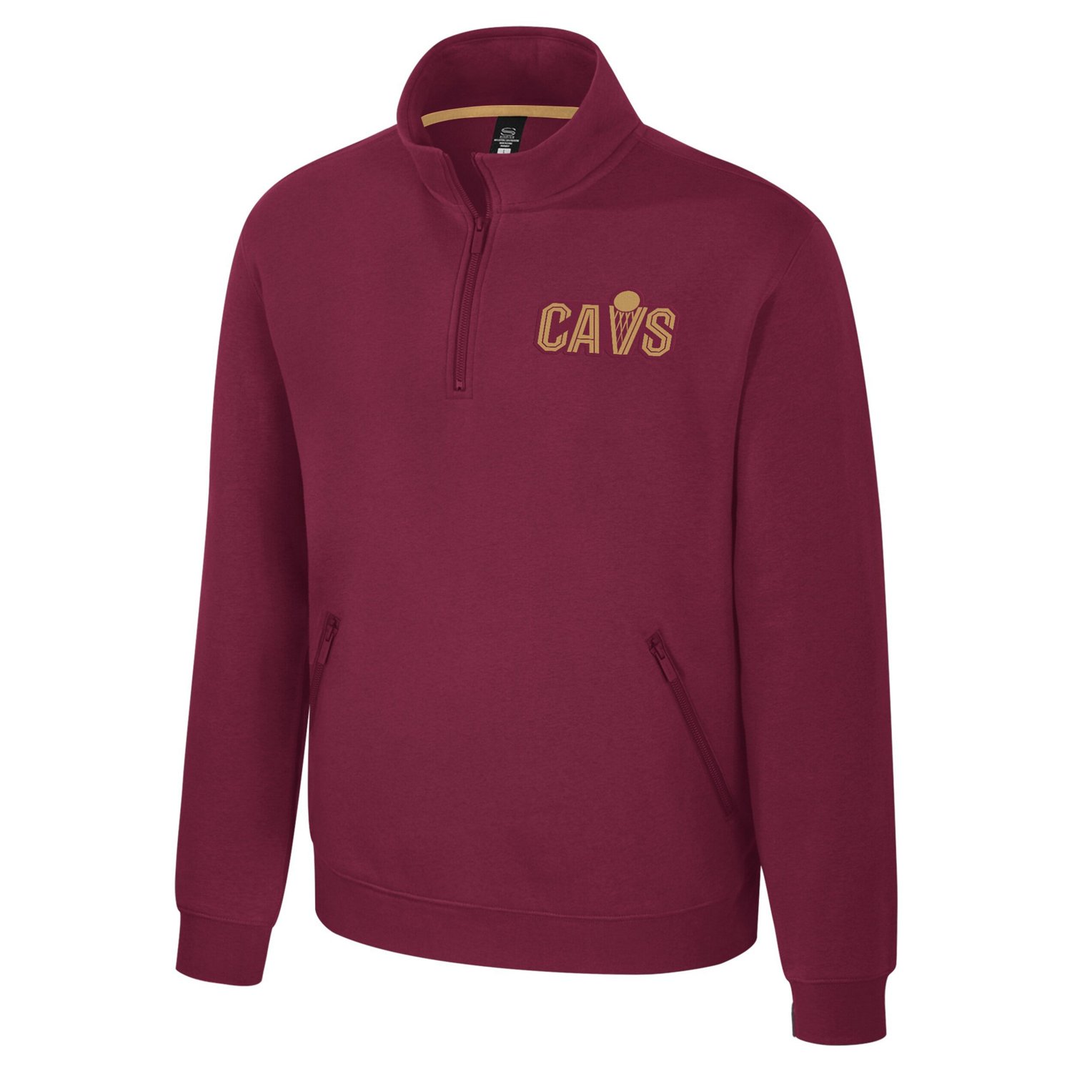 Unisex Stadium Essentials Cleveland Cavaliers Varsity Trainer Quarter-Zip Pullover - view number 2